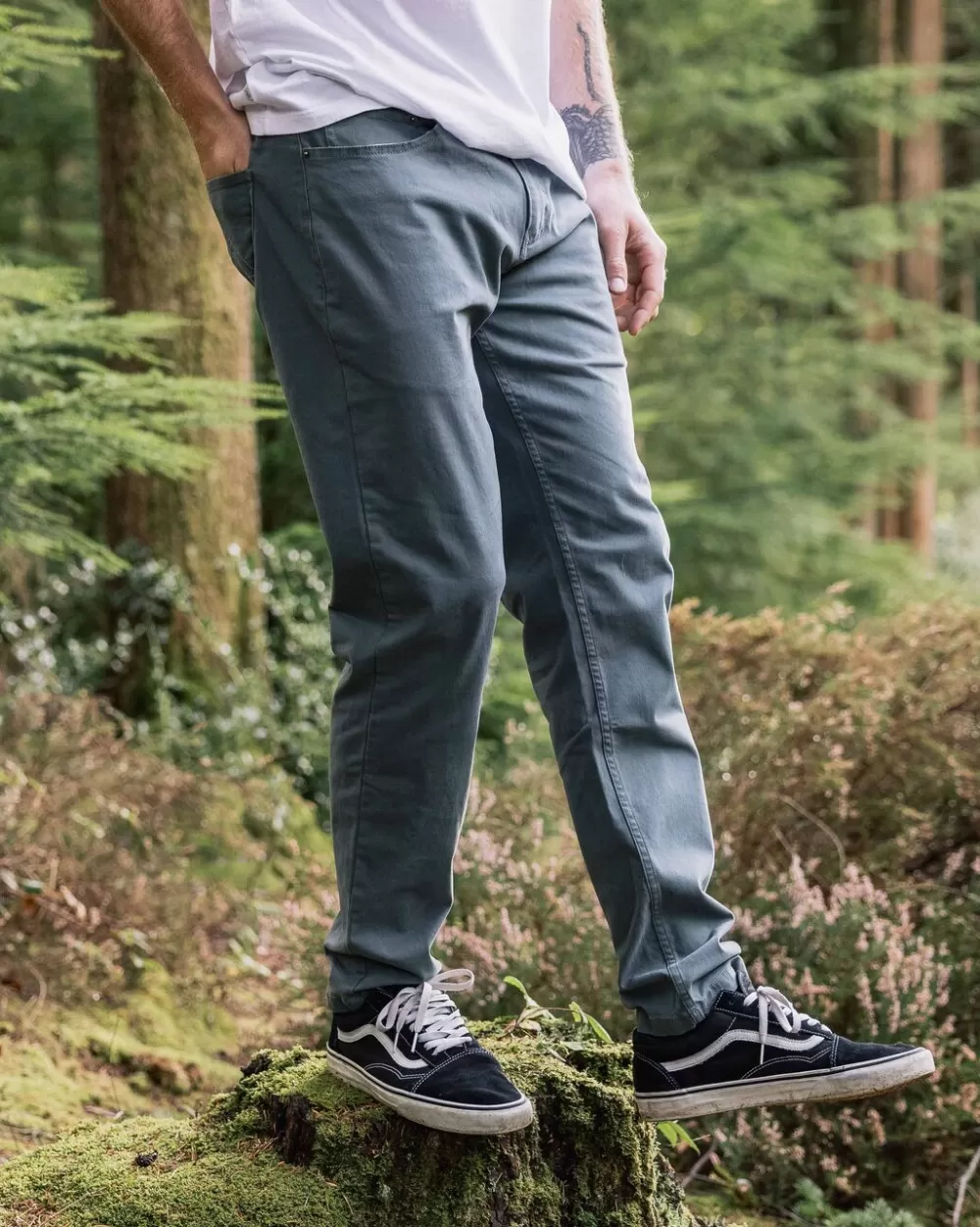 Floris van Bommel Pantaloni Mod. 365 - Taglio Classico con 5 Tasche Multifunzionali