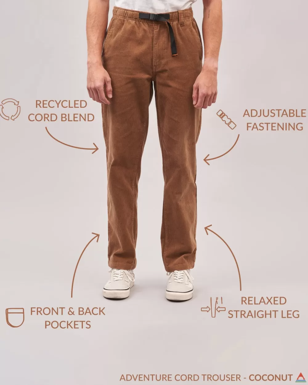 Pantaloni Floris van Bommel Esploratore in Corduroy - Confortevoli e Versatili per Outdoor