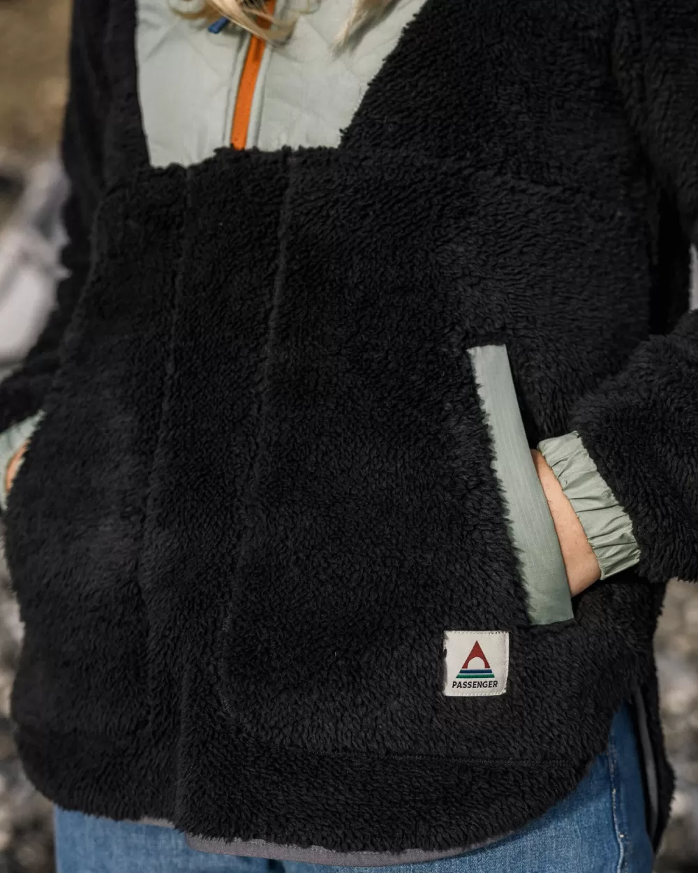 Giacca con Cappuccio Beaumont Passenger Donna - Felpa Sherpa Riciclata e Morbida