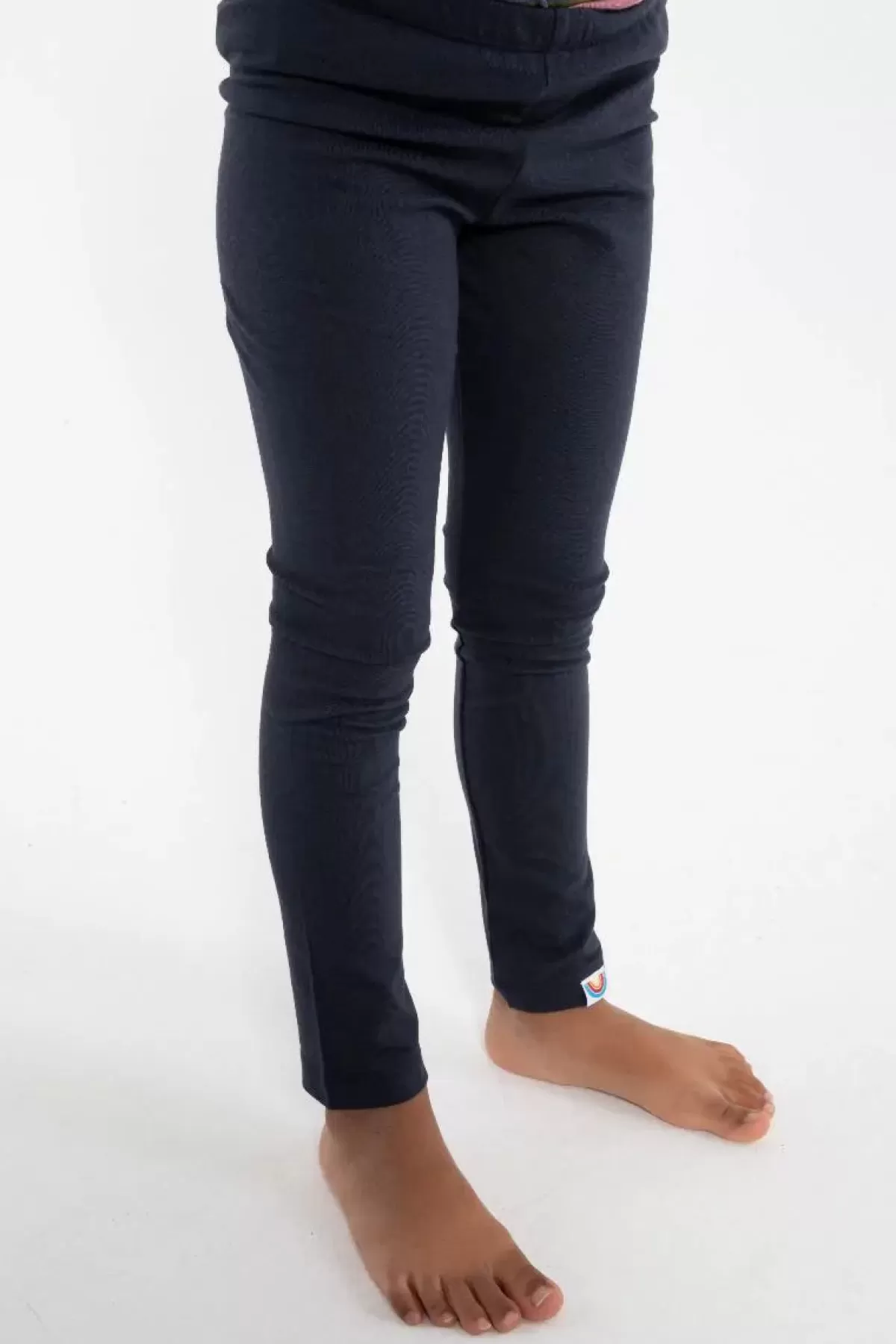 Bifrost di Børn Danefæ - Leggings Comode in Blu Navy con Design Unico, Ideali per il Tempo Libero e lo Sport