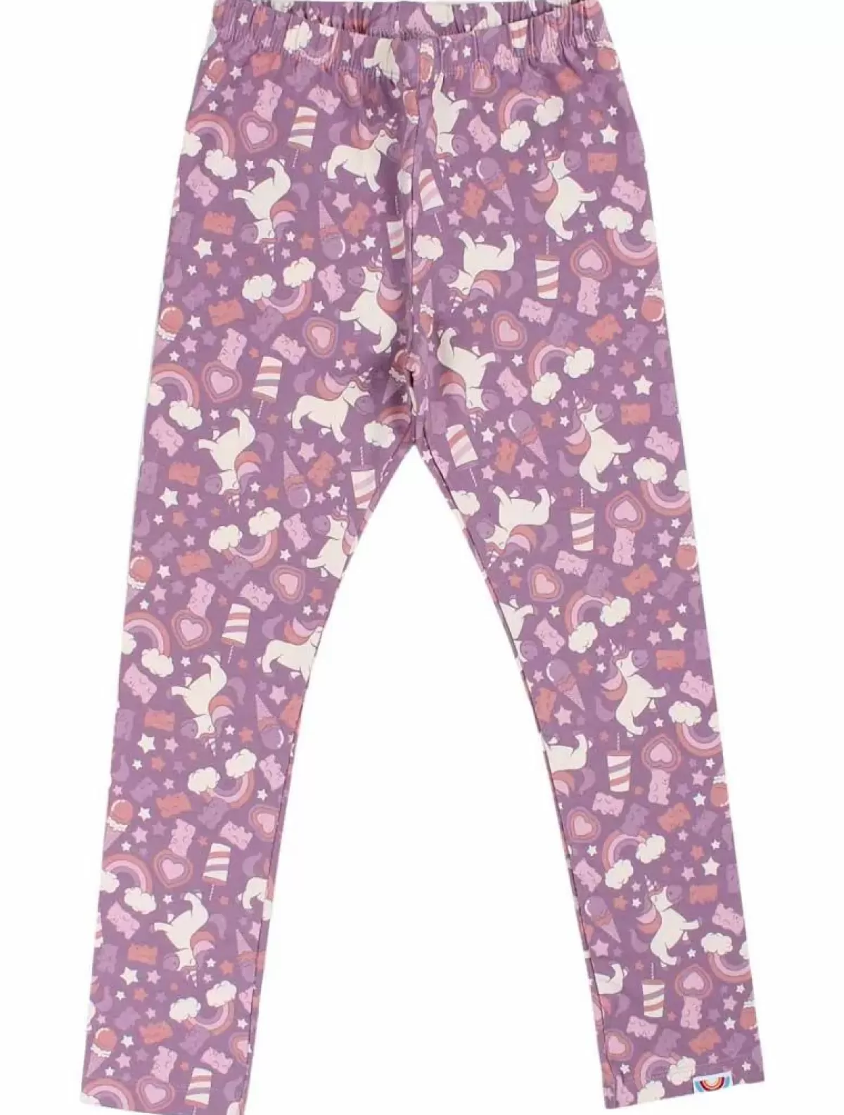 Børn Danefæ Bifrost Leggins Miele Rosa Vintage con Tocco Zuccherino