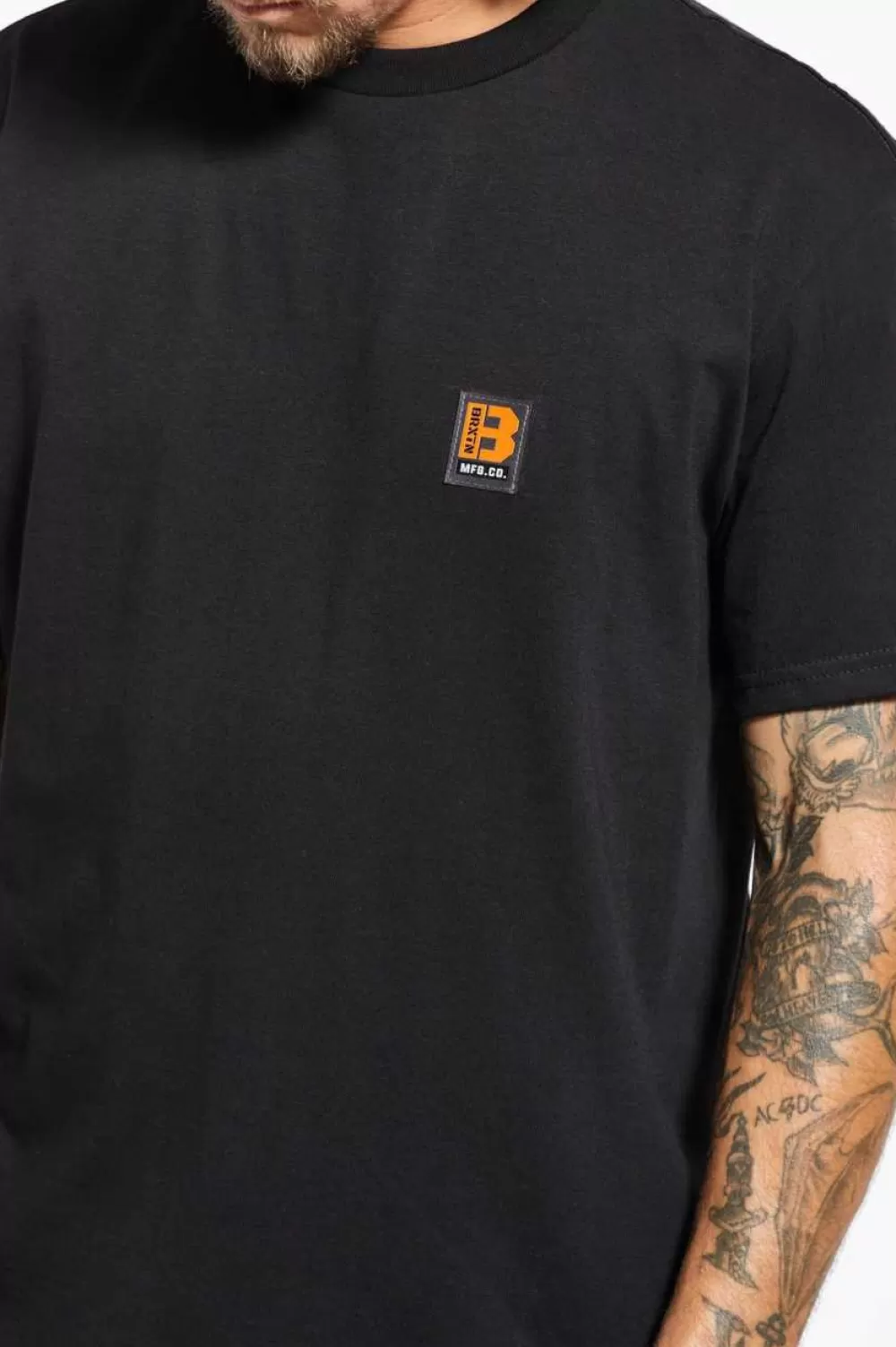 Maglietta Unisex Brixton Builders - Stagione Primavera/Estivo, Taglio Classico e Tessuto Resistente