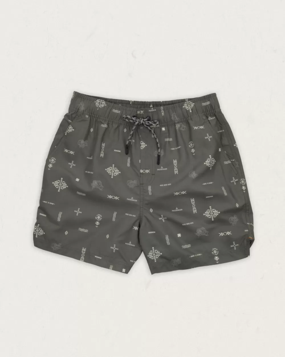 Floris van Bommel Pantaloncini Eco-Friendly California - Costume da Bagno Riciclato Premium con Design Unico