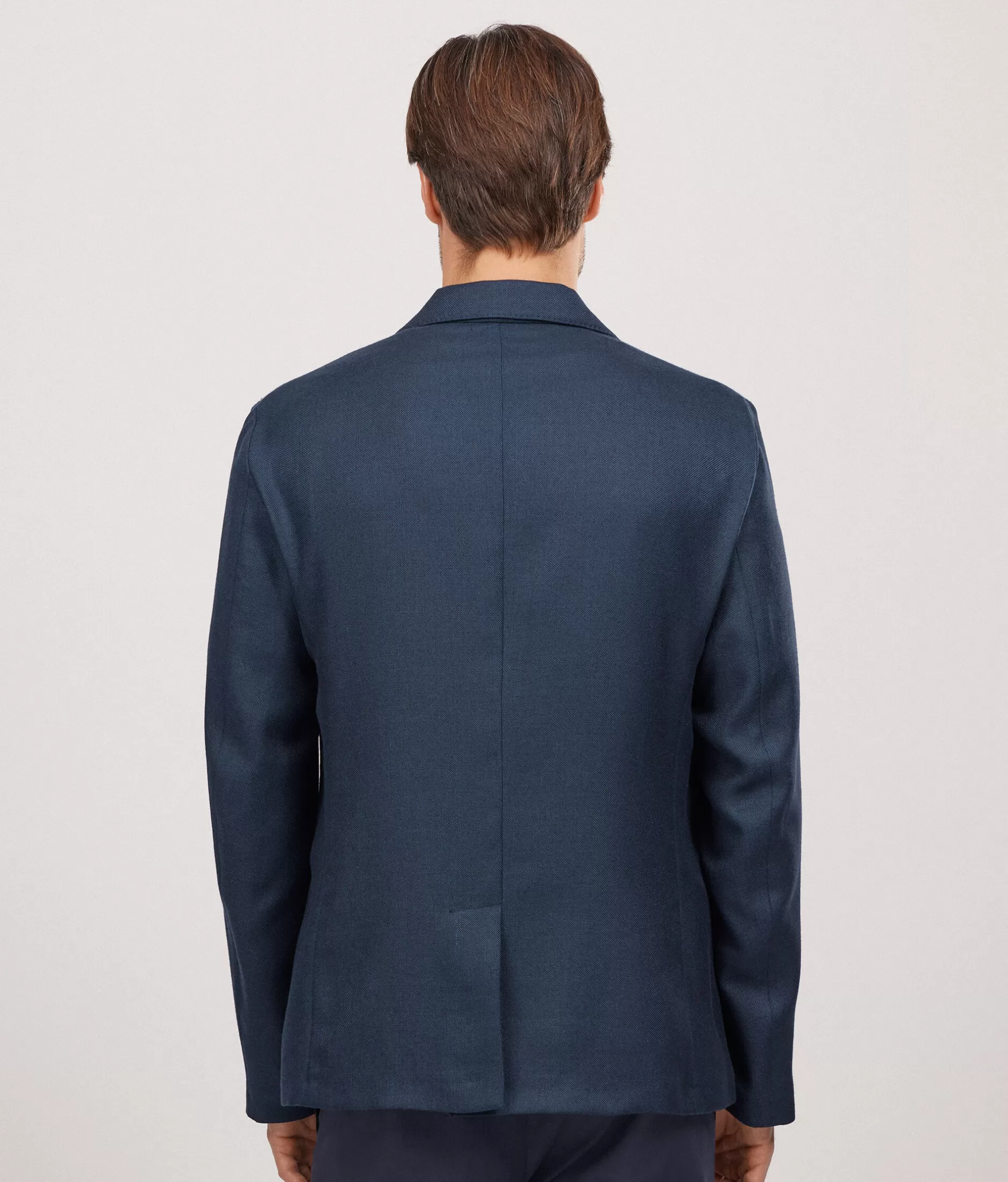 Falconeri Giacca Stagionale in Cashmere e Seta Misto - Colore Blu Cielo Mod. 8019