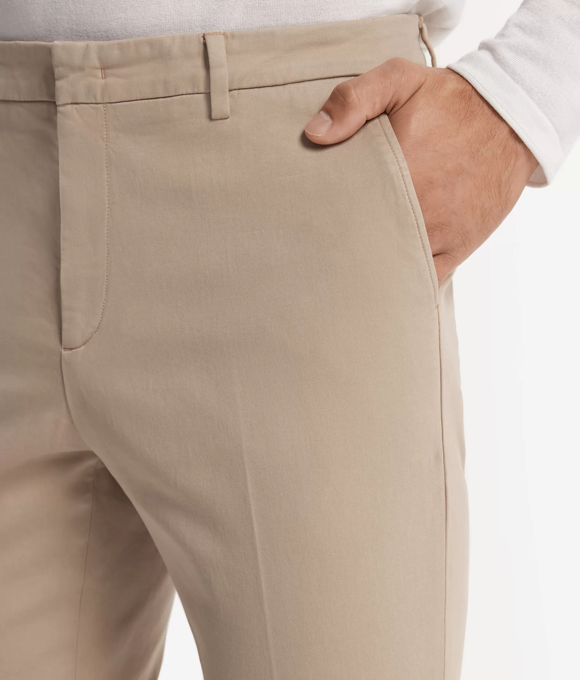 Falconeri Pantaloni Chino Classici - Colore Naturale Ref. 8954 (Confezione Doppia) - Comodi e Versatili per Tutto il Giorno 

[：，，，。SEO，。]
