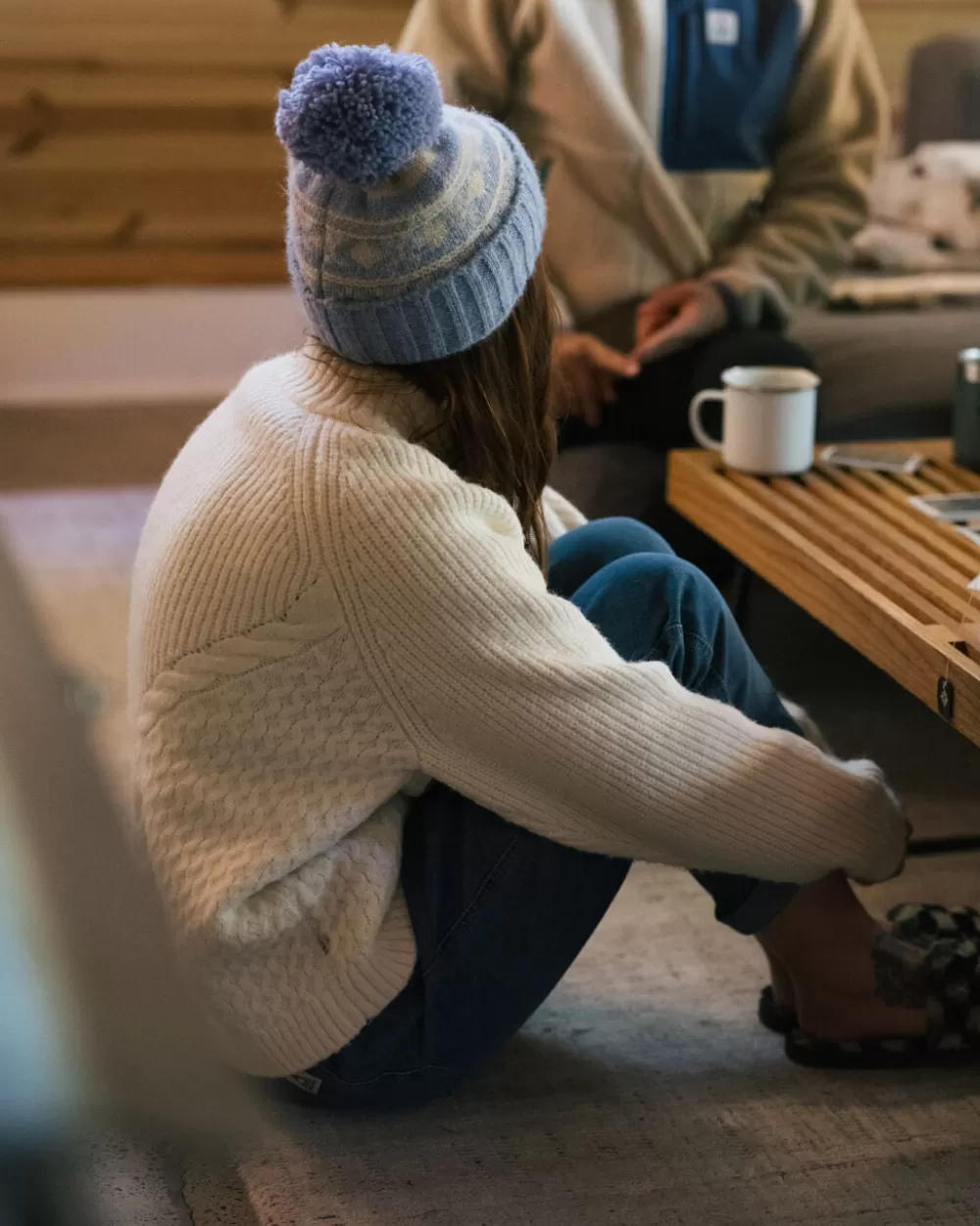 Maglione Morbido Donna con Fantasia a Trecce, Tessuto Ecologico – Ideale per Stile Casual e Caldo Invernale
