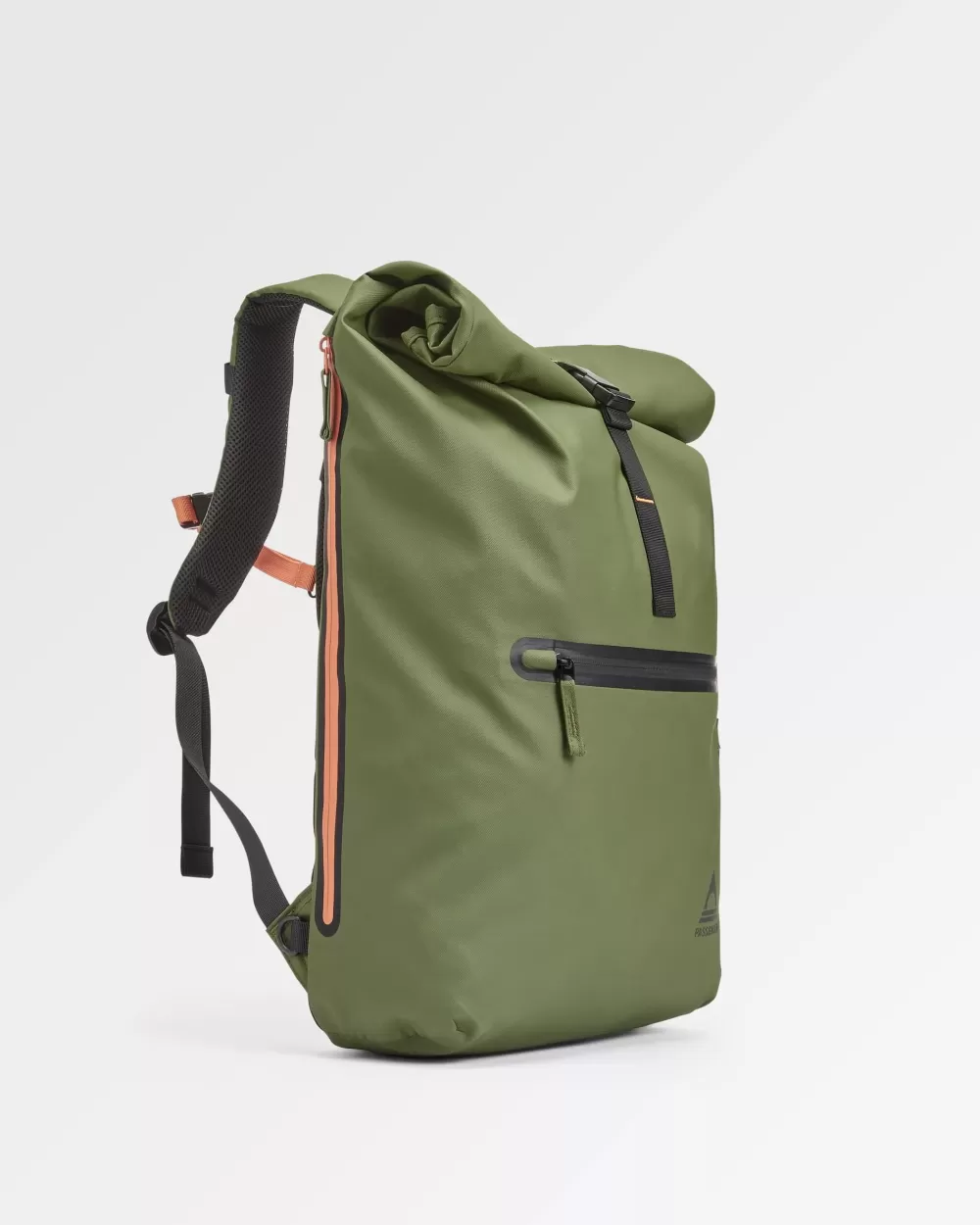 Floris van Bommel® Zaino Urbano Roll Top - Modello Unisex Impermeabile con Design Ergonomico, Capienza 25L per Viaggi e Escursioni, Tracolla Regolabile in Fibra Riciclata