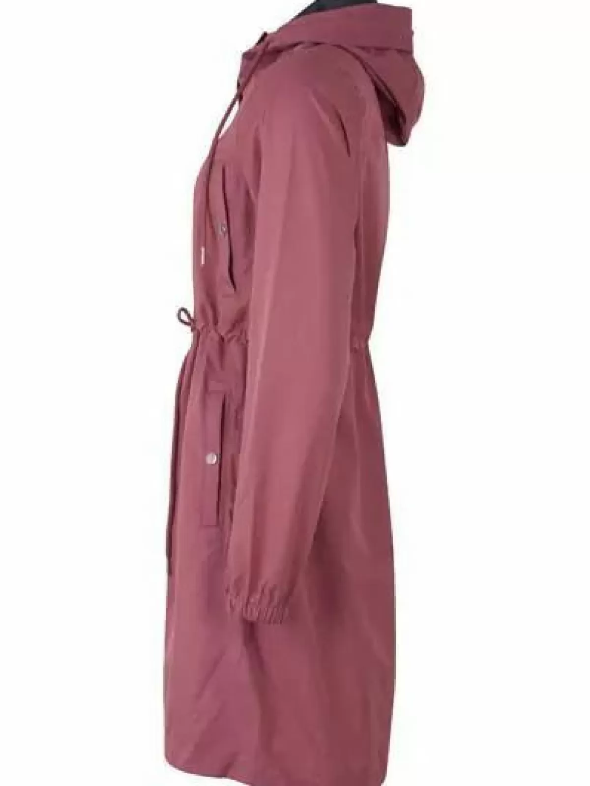 Impermeabile Elegante Rosa Antico di Dame Danefæ - Stile Danaalborg Vintage