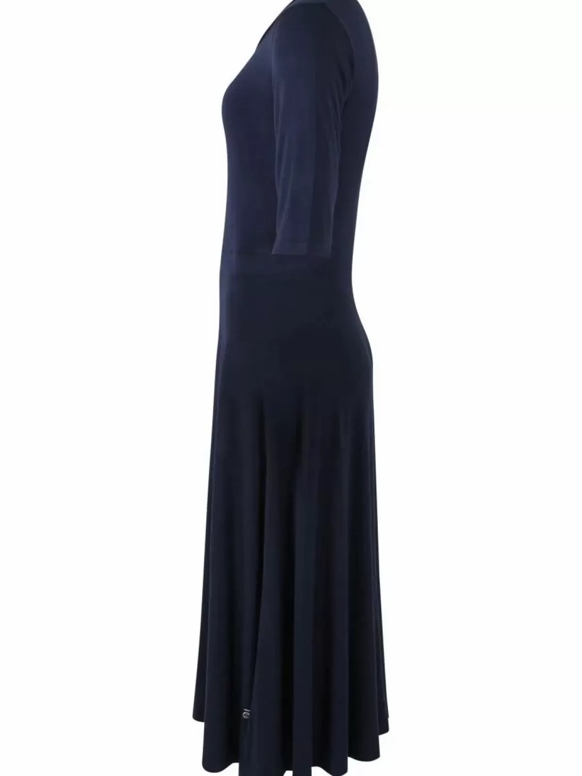 Abito Elegante in Viscosa Blu Notte di Danandersen - Collezione Dame Danefæ