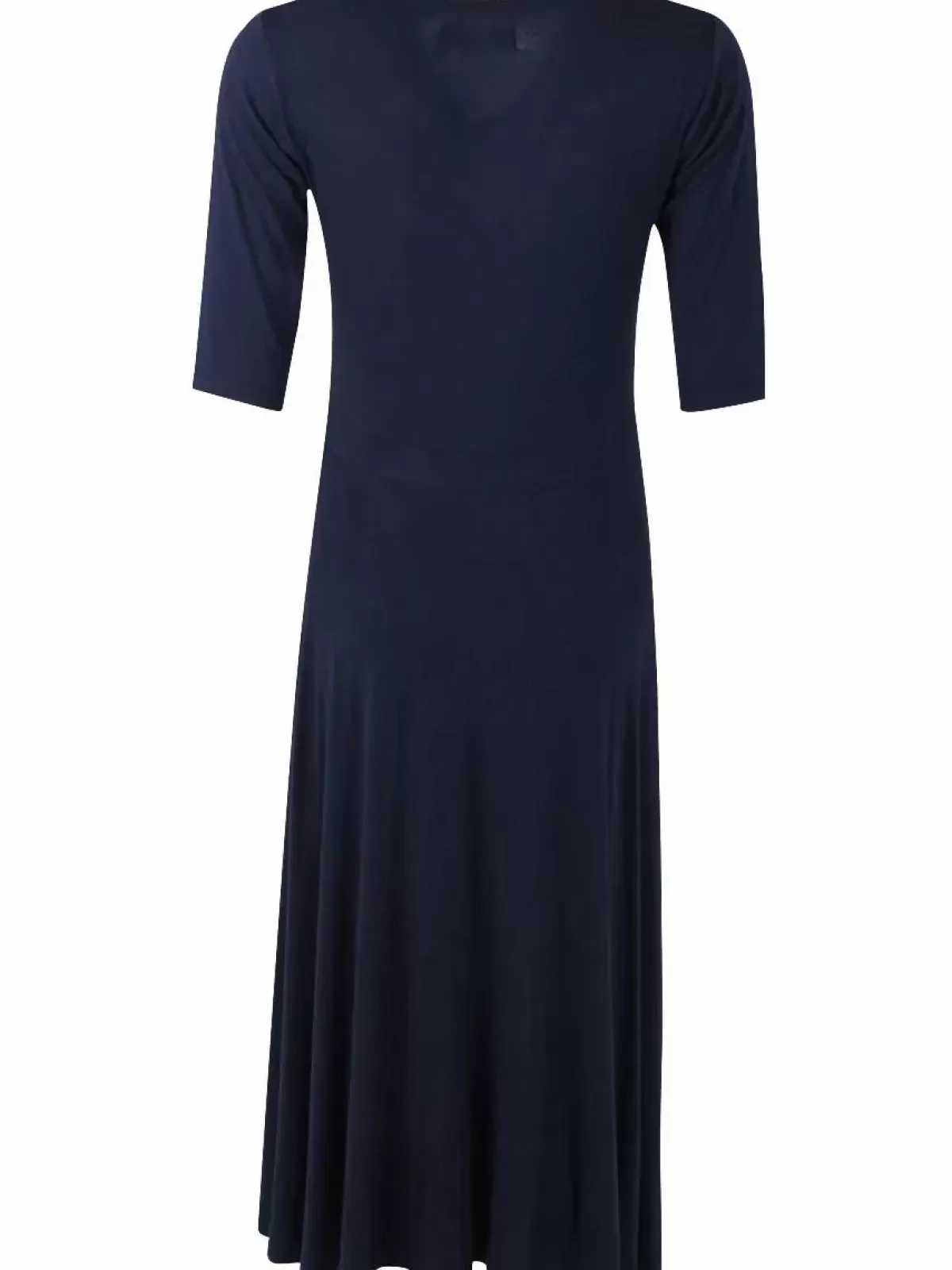 Abito Elegante in Viscosa Blu Notte di Danandersen - Collezione Dame Danefæ