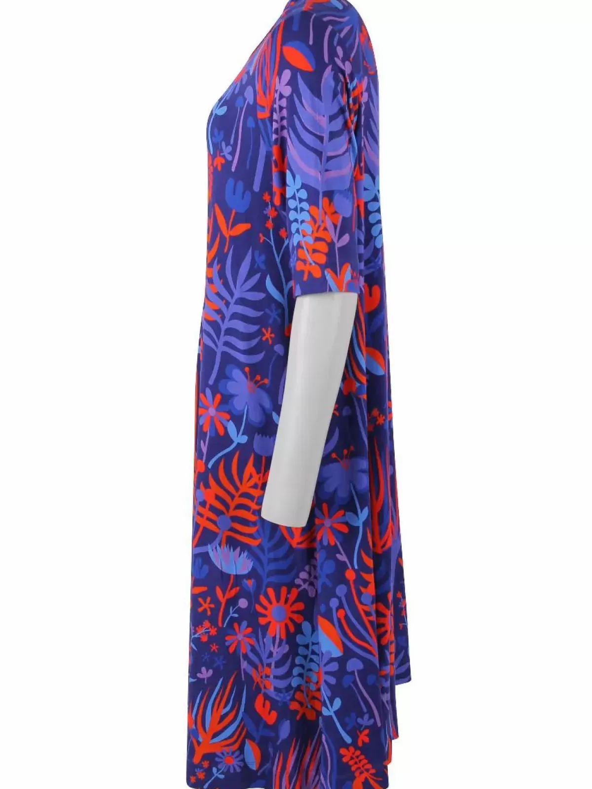 Abito Casual in Viscosa Dananemone Blu Marino Scuro - Collezione Walkabout by Dame Danefæ