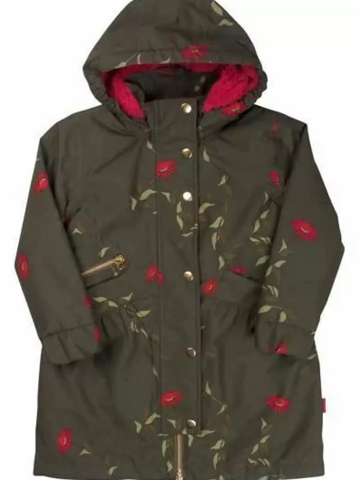Piumino Invernale Militare per Bambini - Giubbotto Caldo Danapple con Cappuccio, Collezione Danefæ Kids