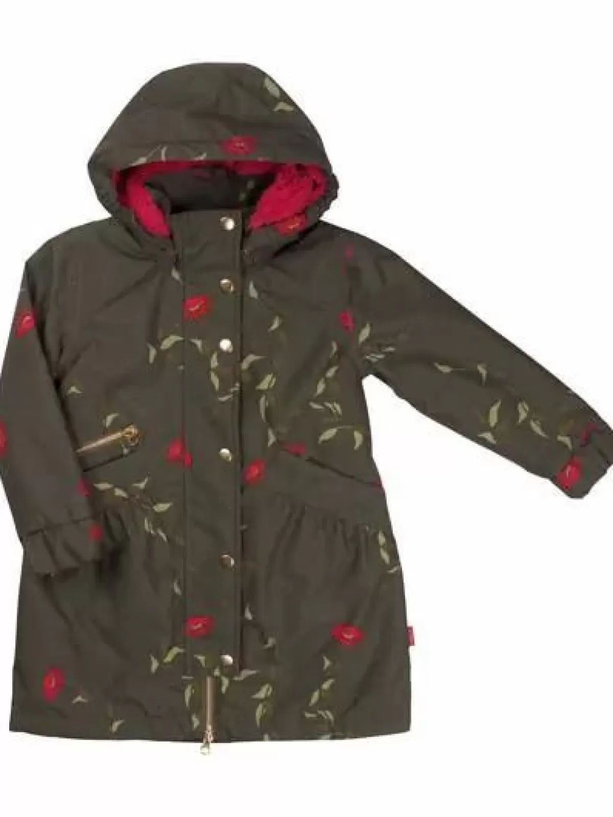 Piumino Invernale Militare per Bambini - Giubbotto Caldo Danapple con Cappuccio, Collezione Danefæ Kids