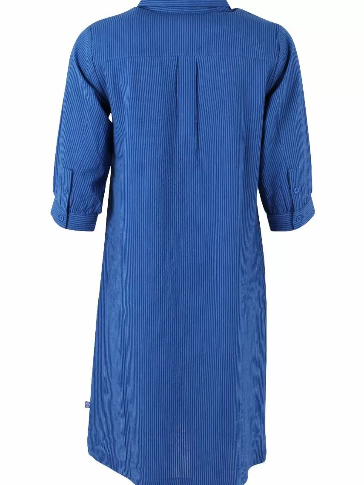 Abito estivo in seersucker Danecarnation - Tonalità blu marino intenso e Klein Blue by Dame Danefæ