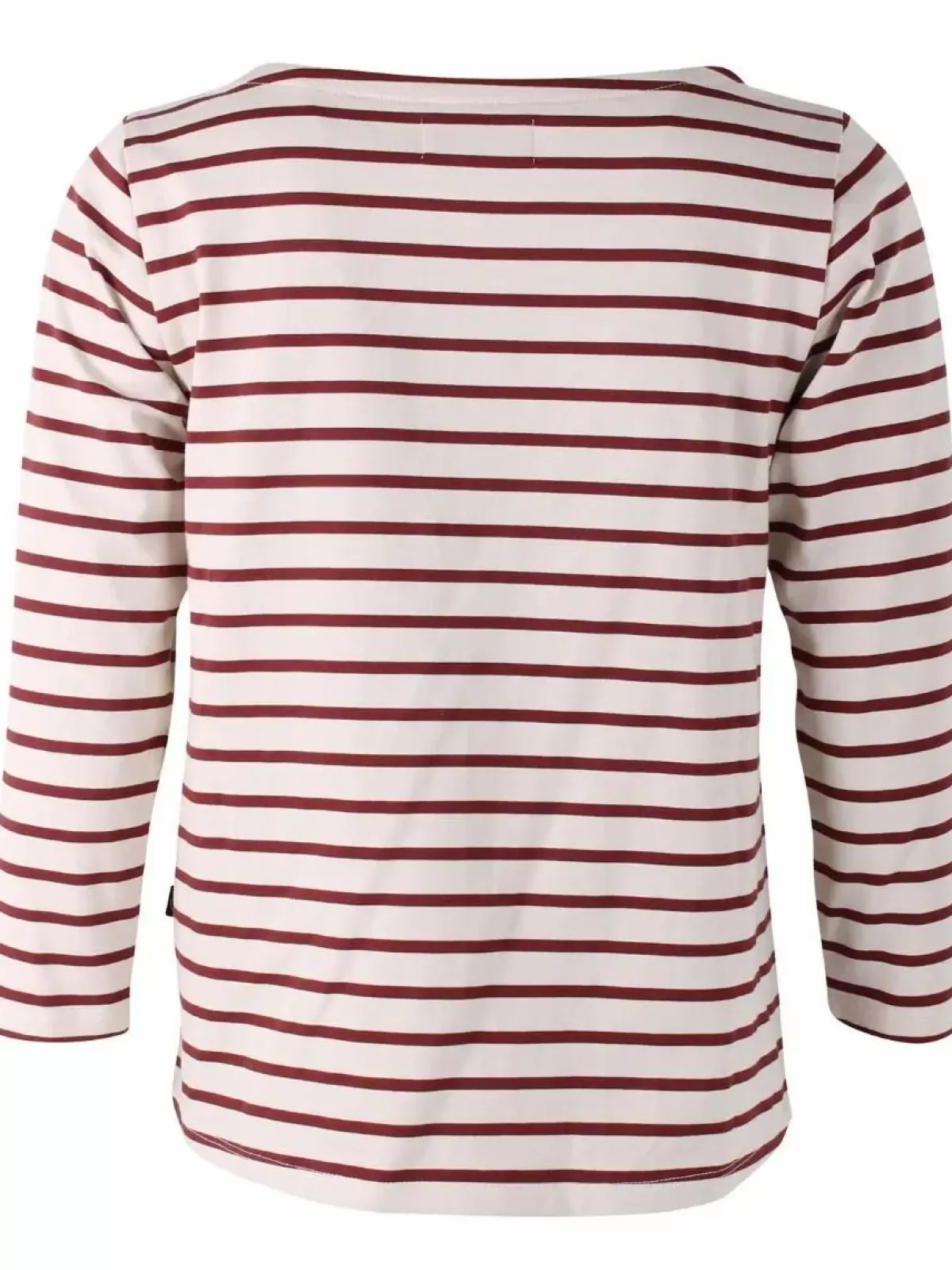 Maglietta Unisex in Cotone Spesso Dame Danefa Danecarribean - Bicolore Grigio Cenere/Bordeaux