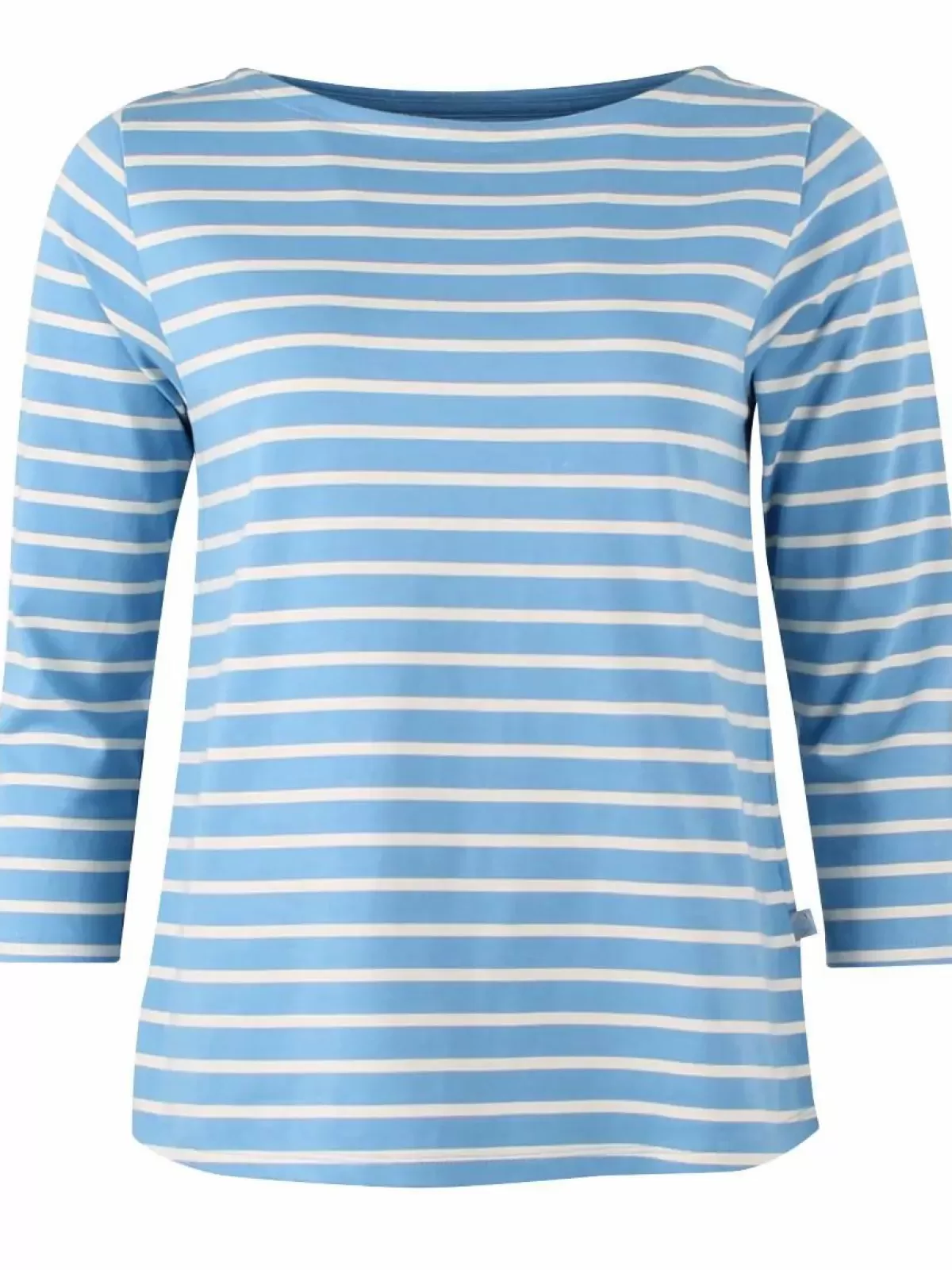 Maglietta Comoda Dane Caribica - Tessuto Cotton Spesso in Ghiaccio e Gesso