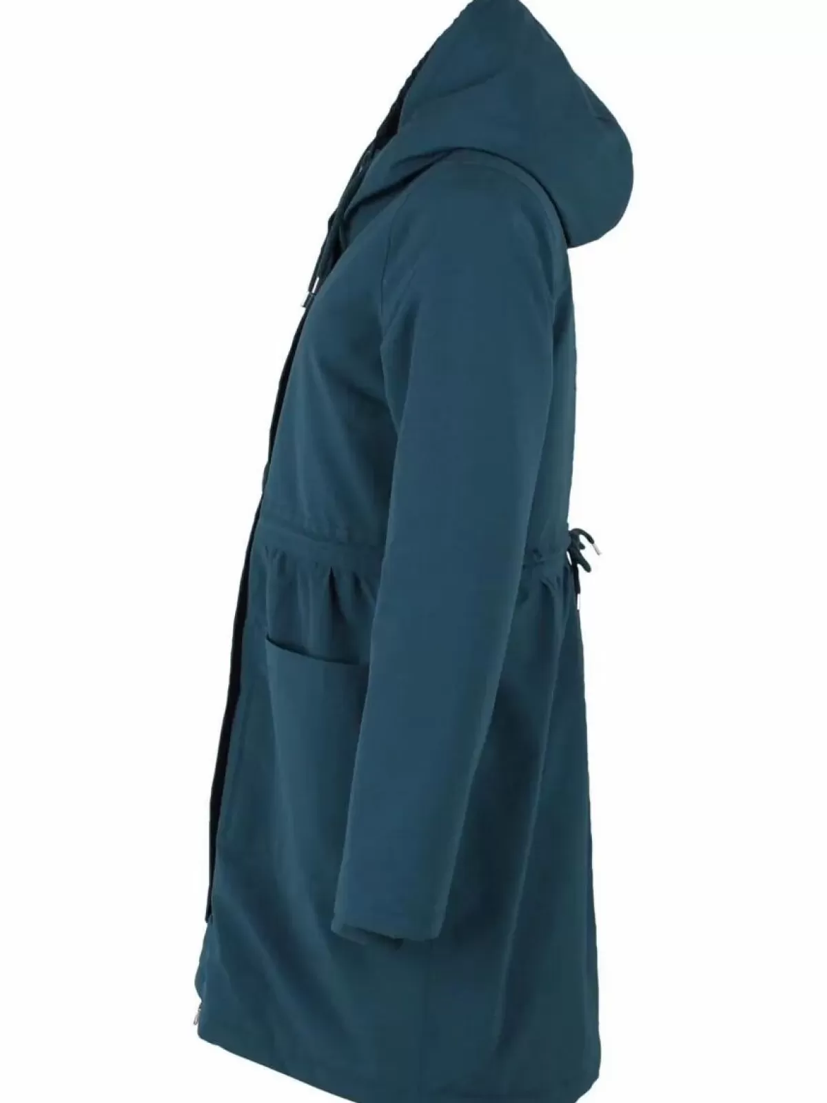 DaneCorgi by Dame Danefæ - Giacca termica invernale color cenere azzurro con rivestimento antipioggia