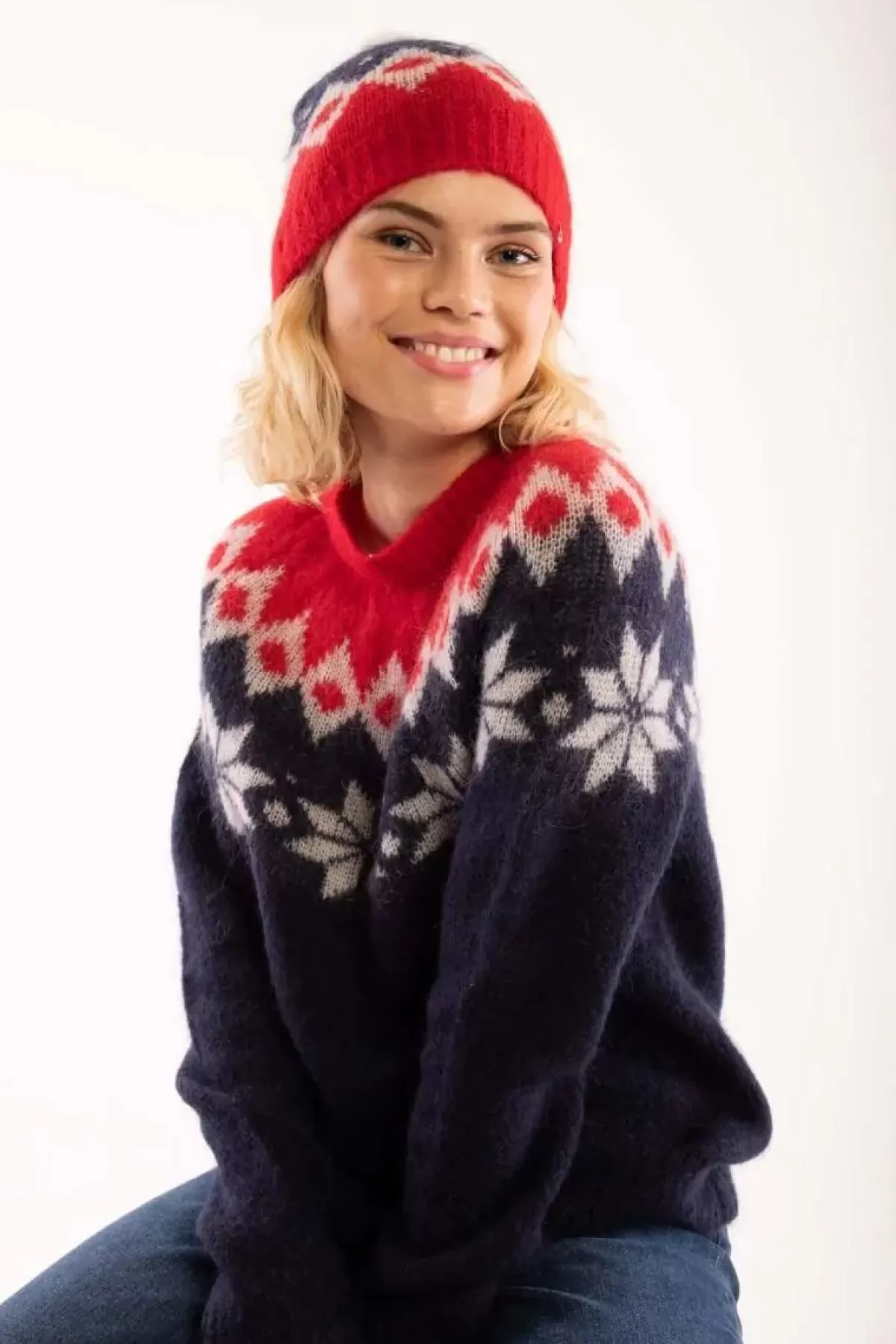 Maglione Elegante Donna Danefae Blu Marino - Collezione Danefield