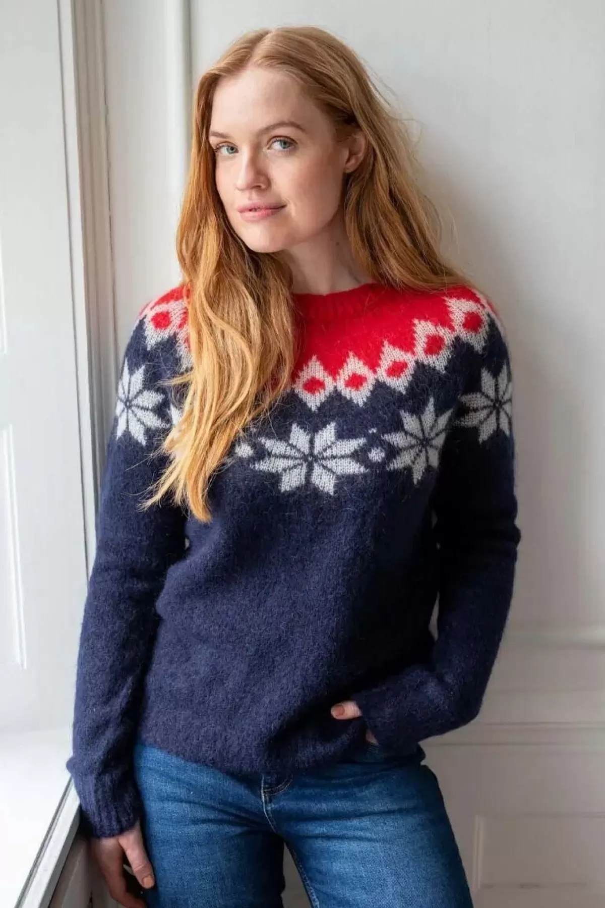 Maglione Elegante Donna Danefae Blu Marino - Collezione Danefield
