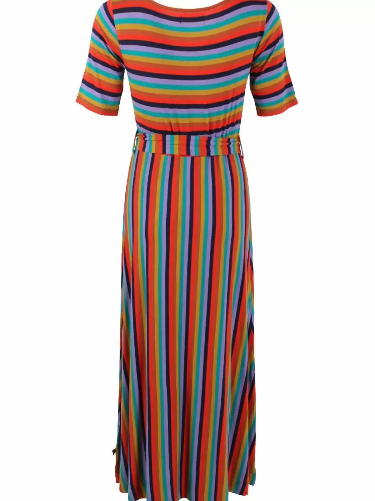 Abito Elegante in Viscosa con Riflessi Dorati - Collezione Warmglow di Dame Daneflora
