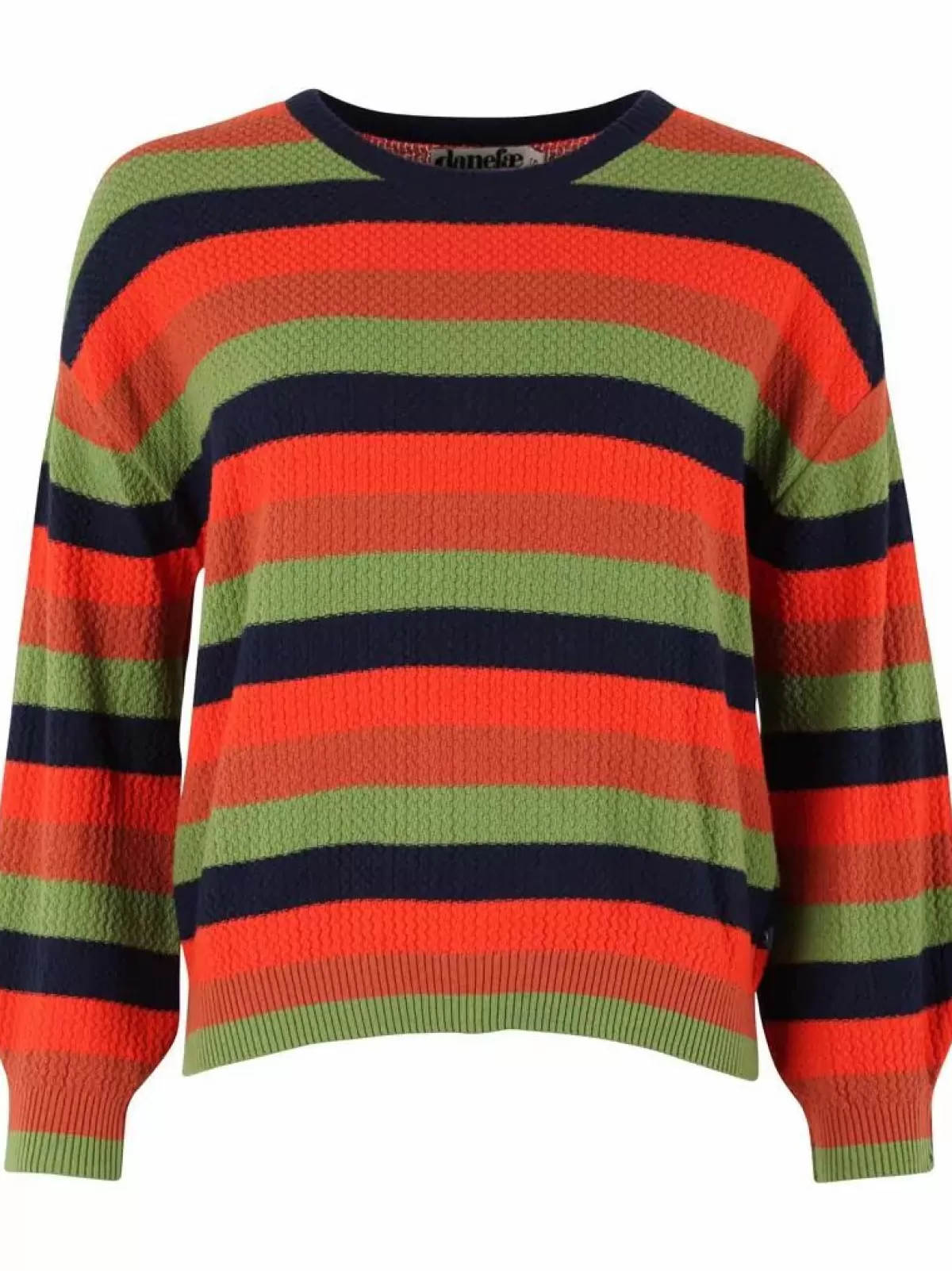 Maglione Autunno/Inverno Dame Danefa in Lana con Perle Danegold - Fantasia Multicolore e Design Elegante