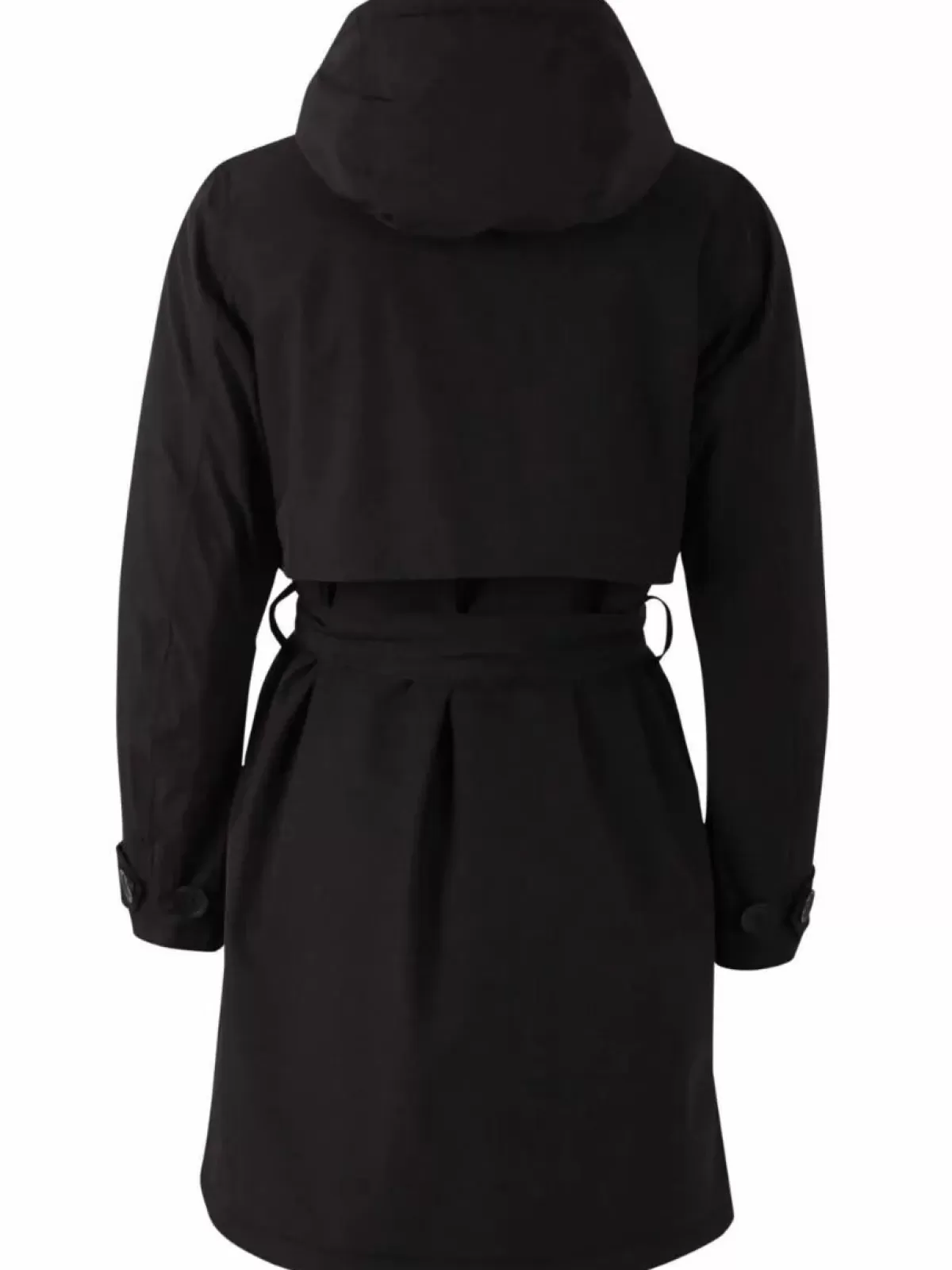 Parka Invernale Donna Danefæ - Giacca Lunga Riscaldata con Materiale Elastico, Cappuccio Regolabile e Chiusura Impermeabile Nero Antracite
