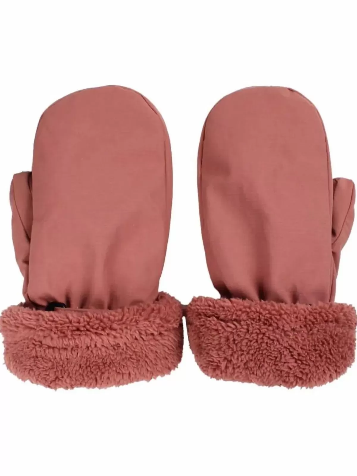 Daneffae Guanti invernali Donna - Morbida Lana Rosa Sabbia con Design Elegante
