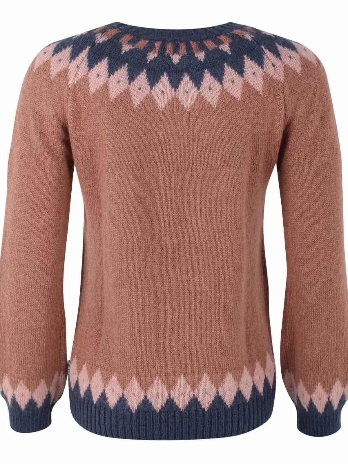 Maglione casual in Mohair Danehot Stove - Rosa Sabbia, Rosa Polvere e Blu Marino - Design confortevole Dame Danefæ