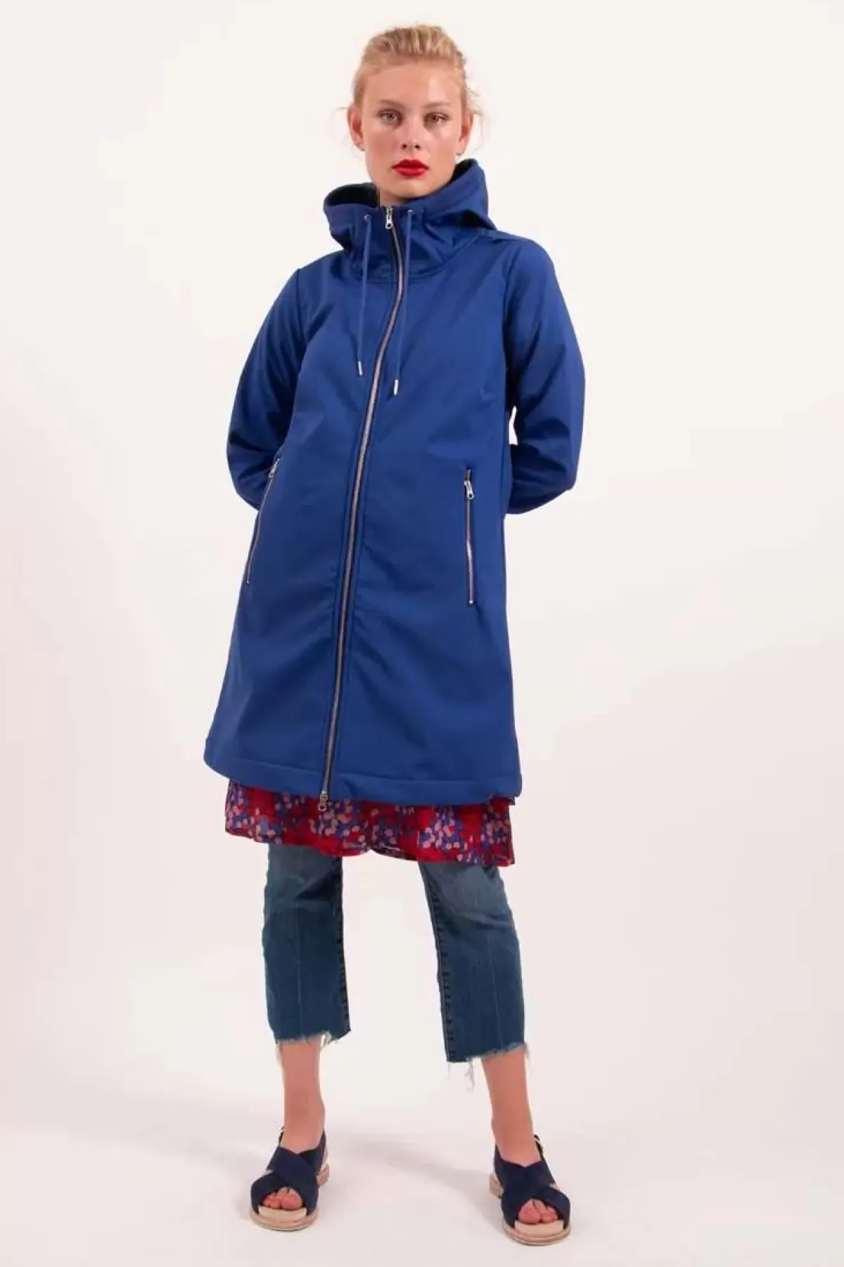 Softshell Dame Danefæ Impermeabile Danejane - Giacca Leggera e Comoda per Uomo in Blu Marino