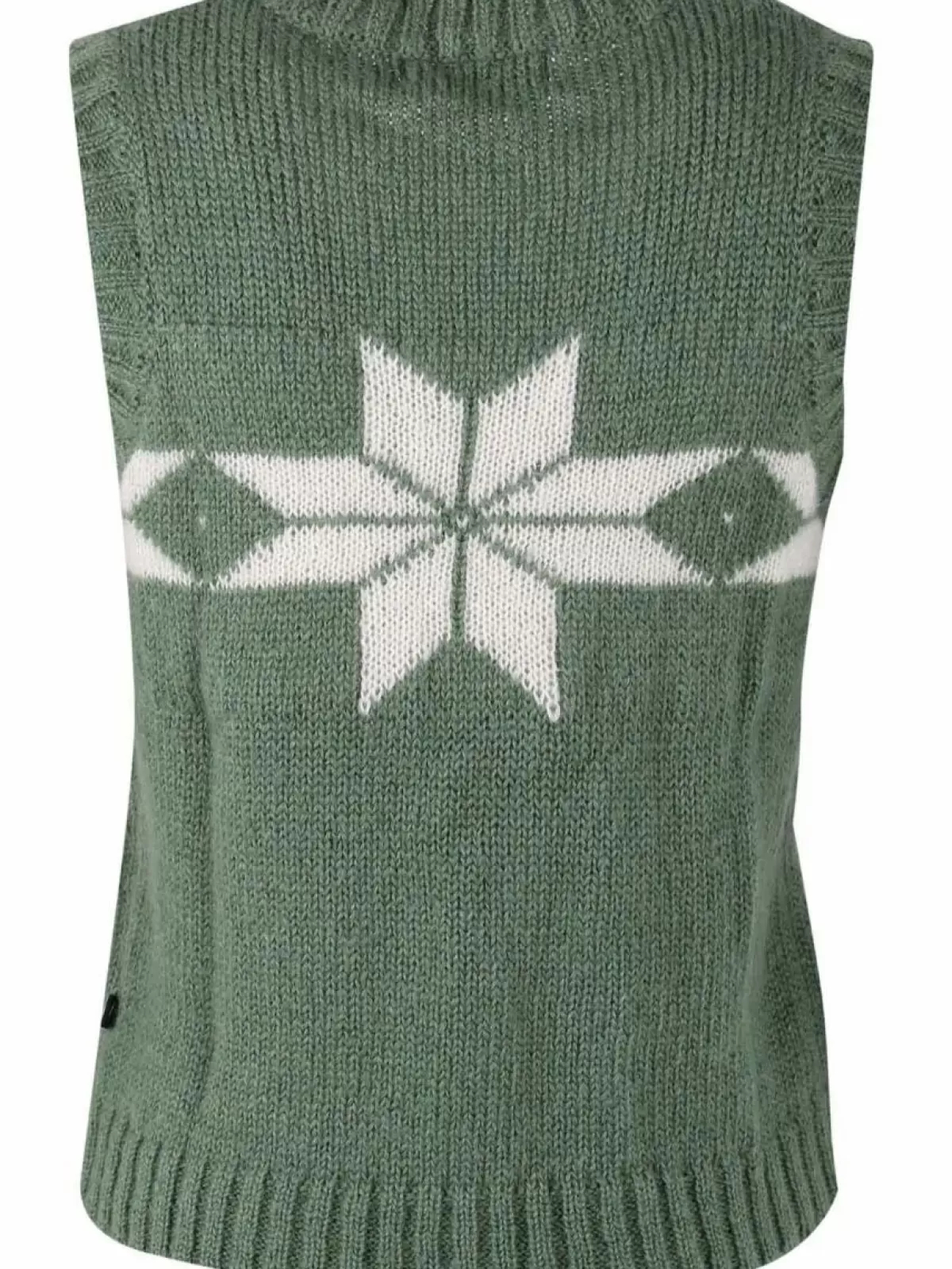 Danefæ Giubbotto Leggero in Tonalità Cachi Chiaro con Rifiniture Cremose - Modello Flakes Vest per Stile Casual e Outdoor