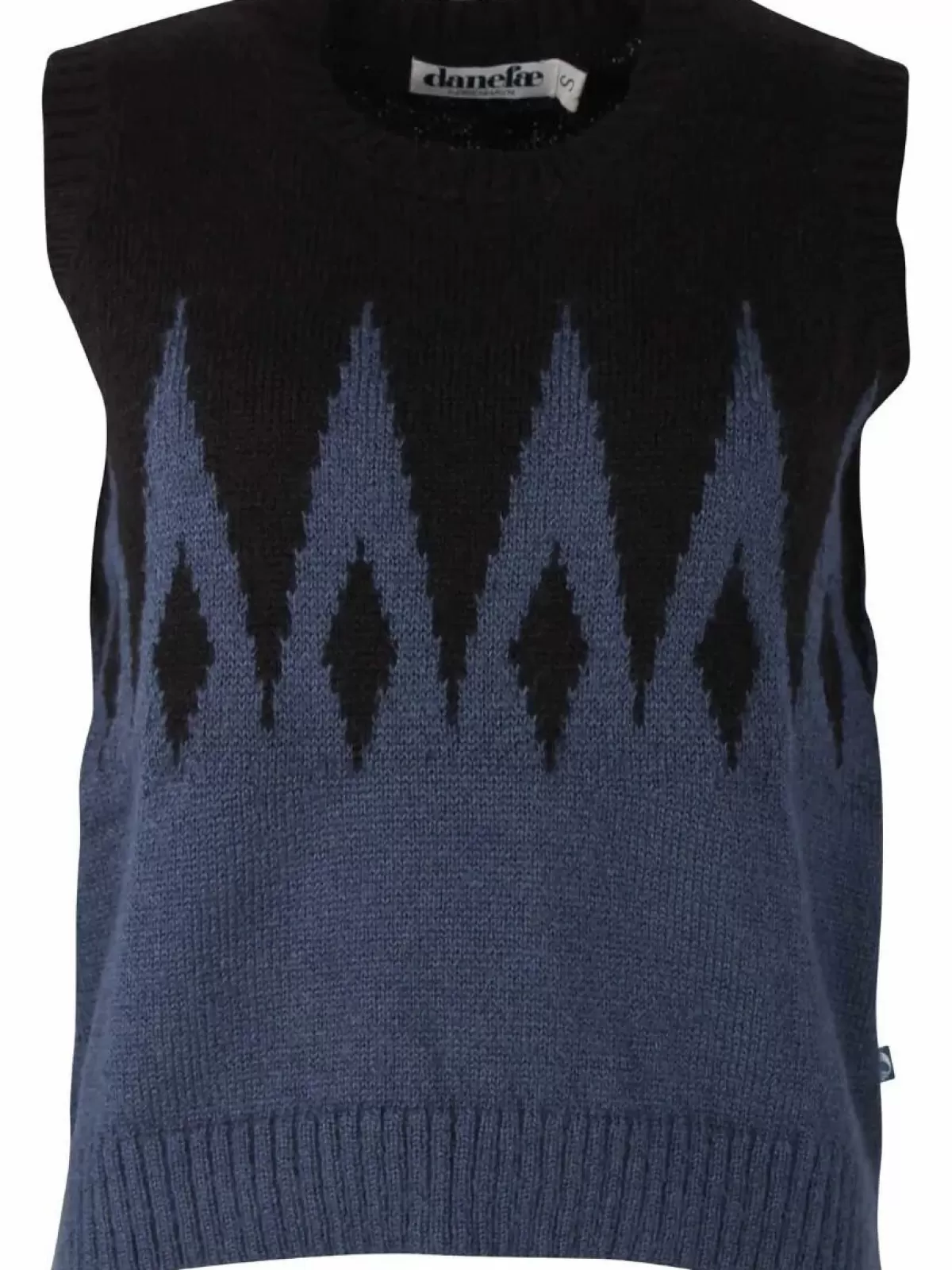 DaneKlaksvik Giubbotto Impermeabile Termico con Cappuccio - Nero/Blu Marino