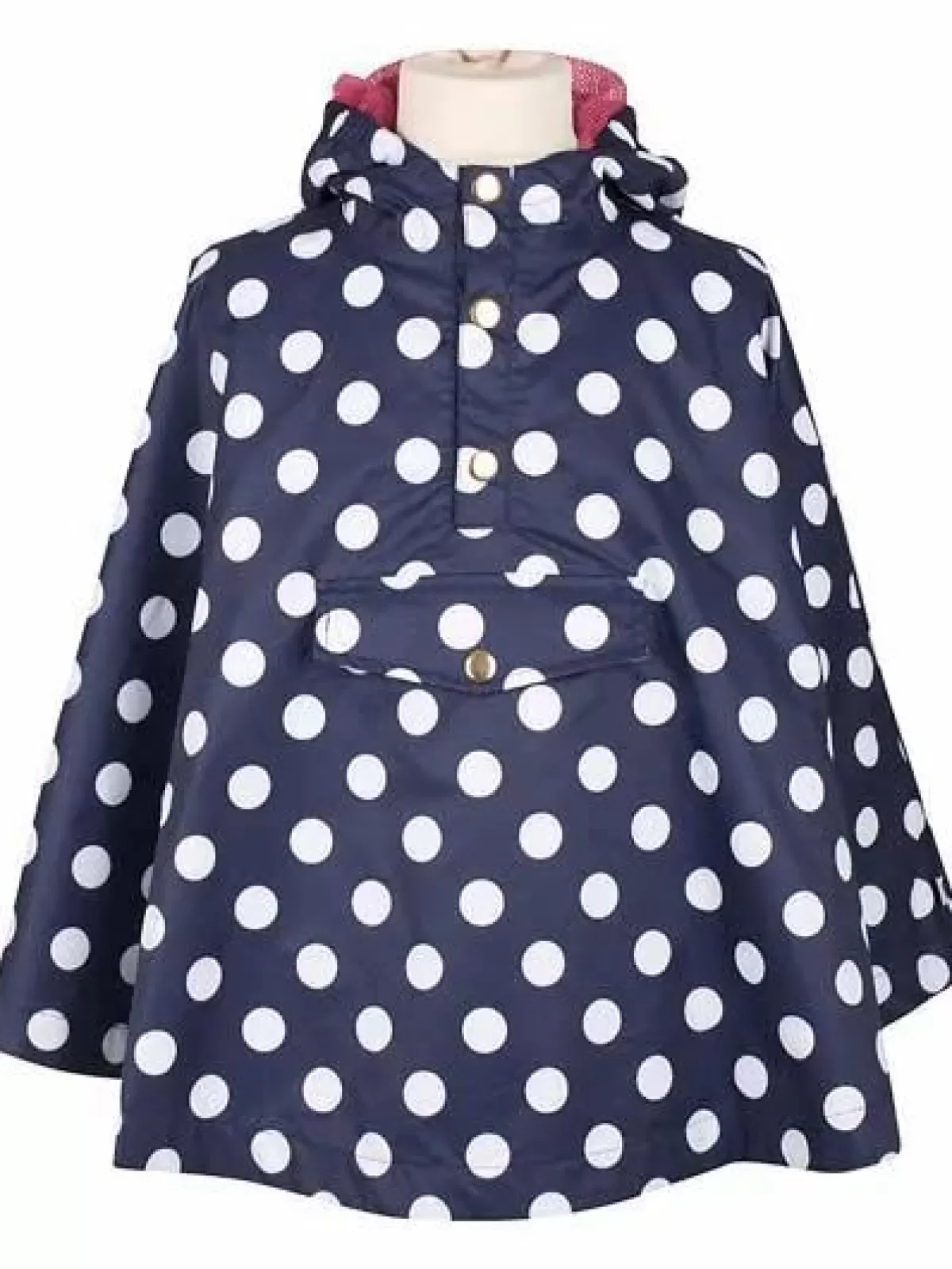 Cappuccino Danela per Bambini in Blu Marino e Avorio con Motivo a Pois - Design Casual Danefæ
