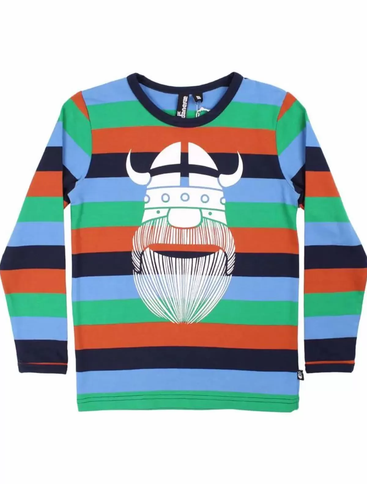 Maglietta con stampa polare Danefæ - Fermo snapper Erik | Design unico Polo Nord danese per bambini