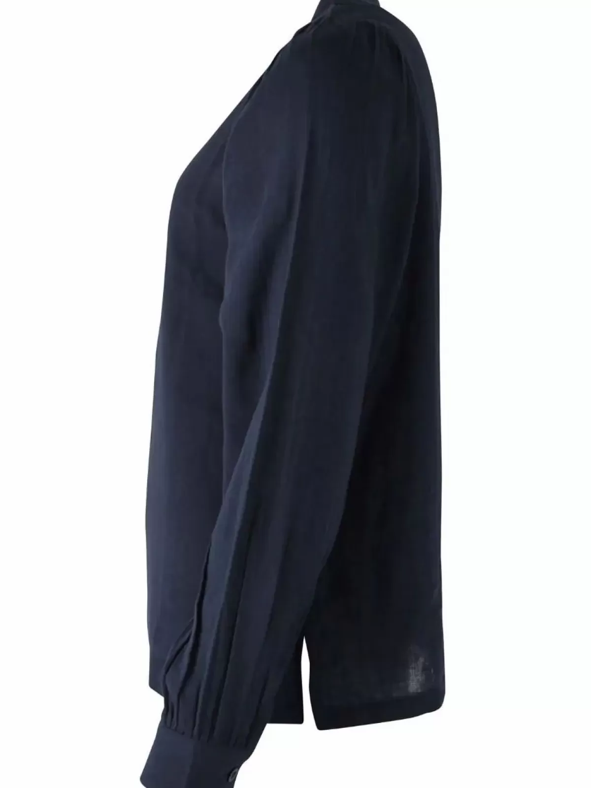 Camicia Casual Donna in Tinta Navy Scuro - Stile Danese Moderno | Danesanna by Dame Danefæ