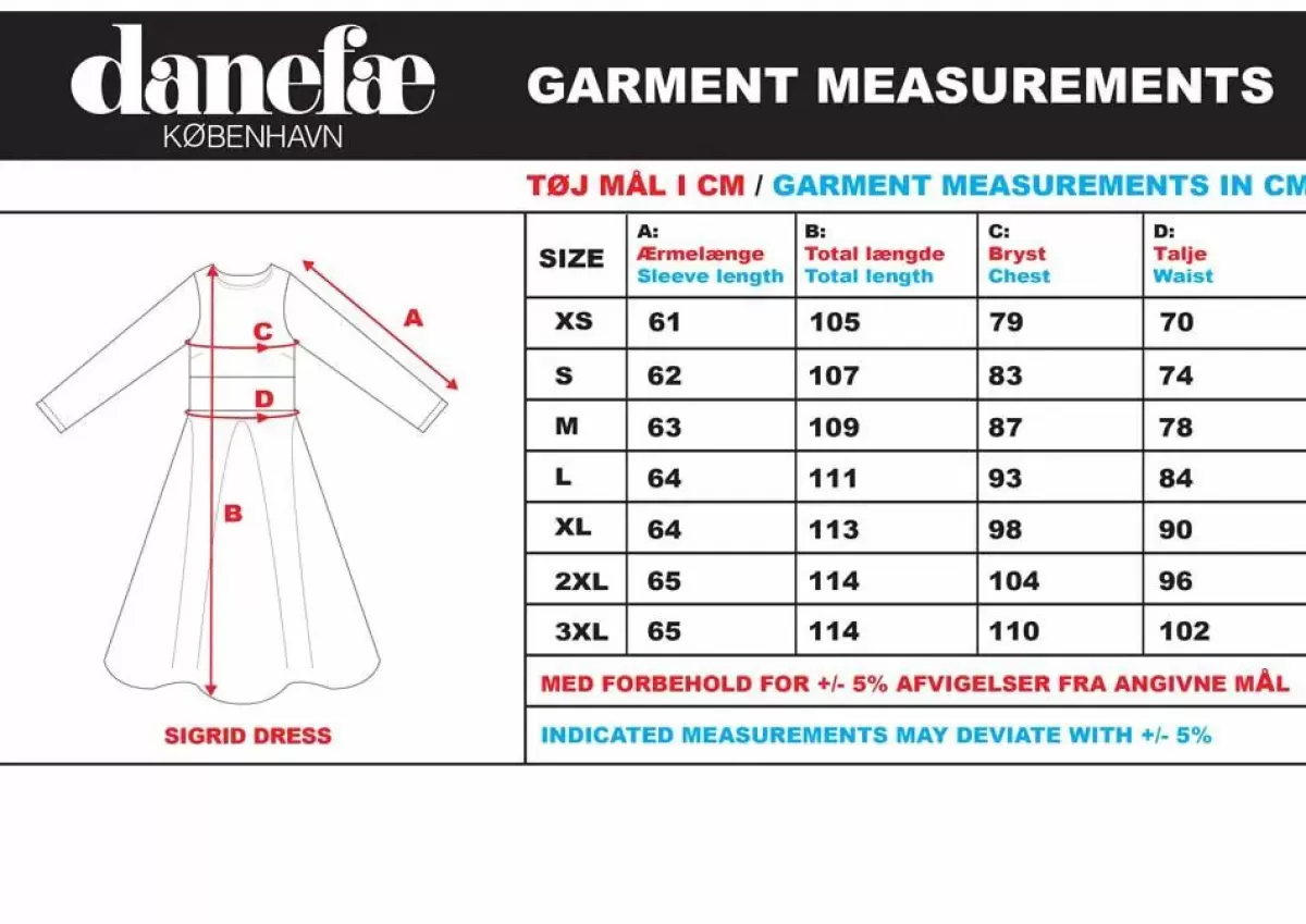 Danesi Grid - Vestito in Cotone Nero con Motivi Botanici, Linea Dame Danefæ