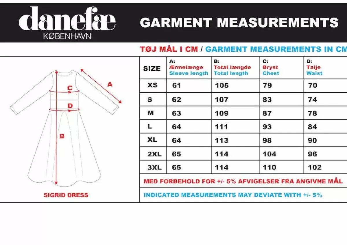 Dame Danefæ Abito Danesigrid in Cotone Borgogna con Motivo Diamanti - Vestito Estivo Elegante a Manica Corta