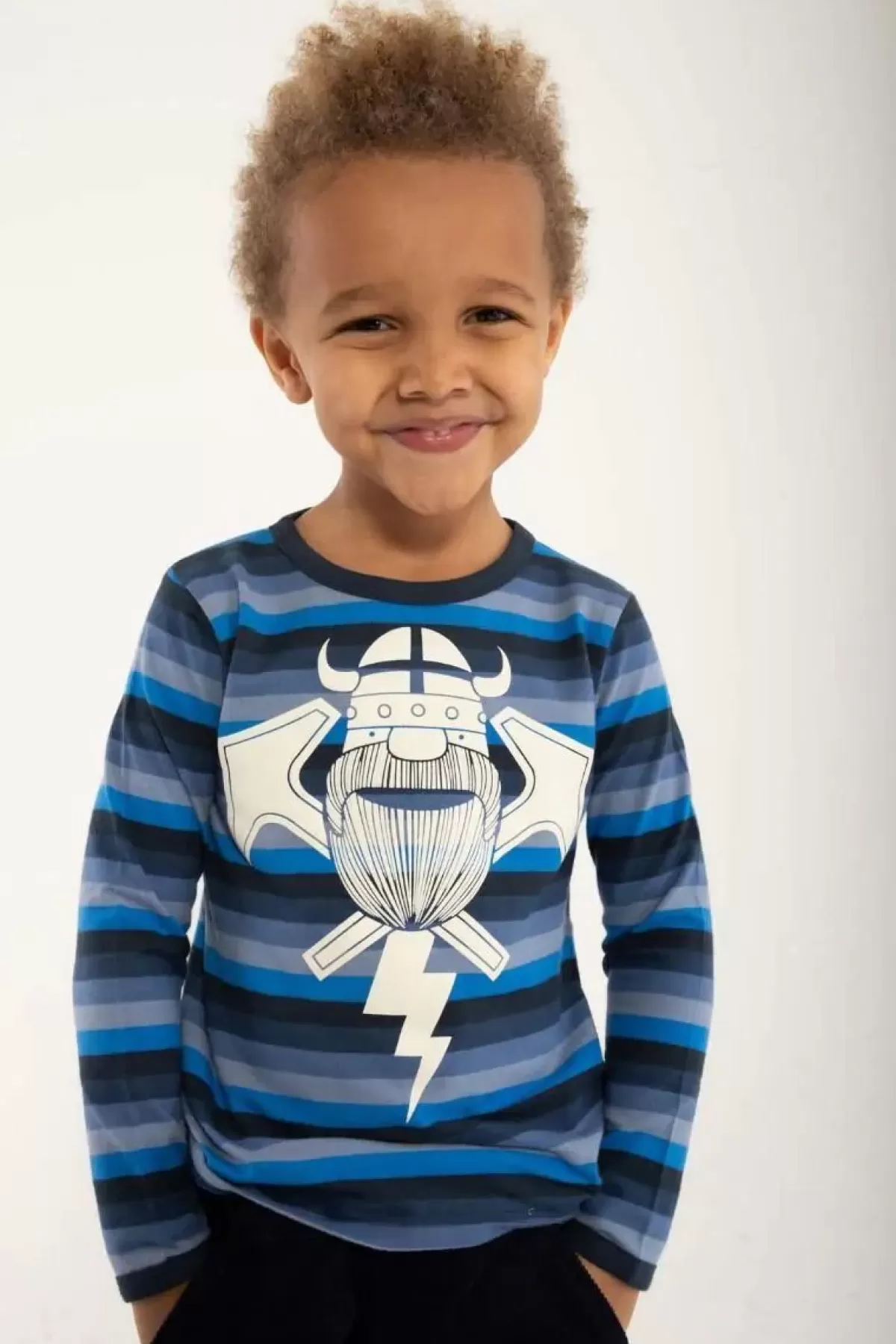 Maglietta Bambini Danefæ Danesophus - Design Esclusivo Liseleje con Motivo Thorbolt