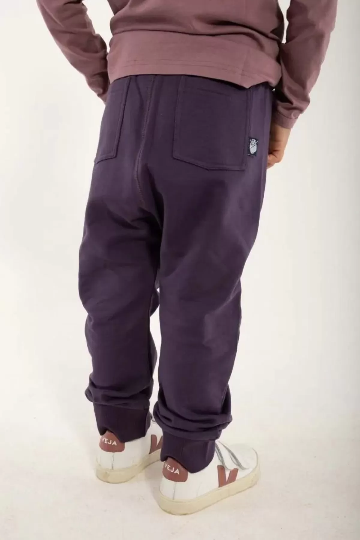 Pantaloni Comodi Danefæ per Bambini - Nero Malva, Moda Primavera 2024 con Design Danese