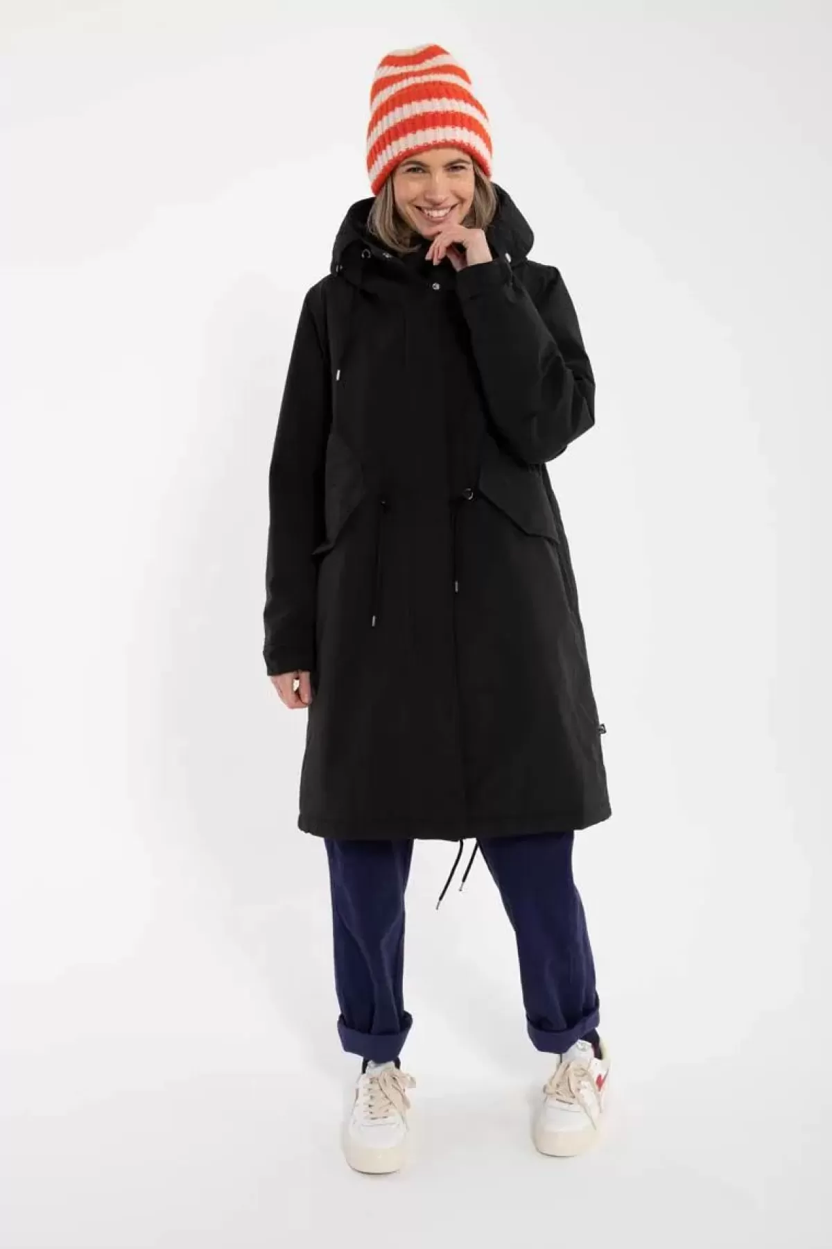 Giubbotto Termico Invernale Nero Impermeabile - Collezione Danesvaneke per Donna