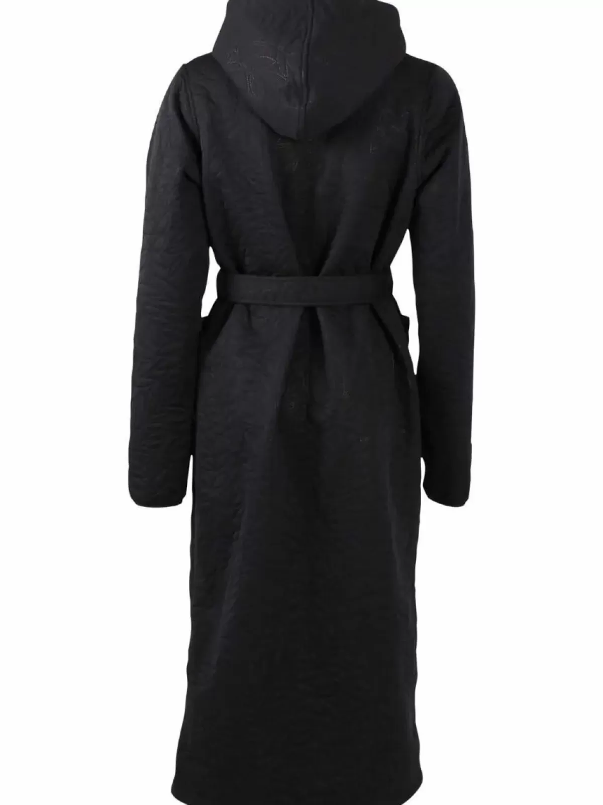 Abito Elegante Ispirato ai Vichinghi Danefæ Donna - Foglia Scura con Design Avvolgente