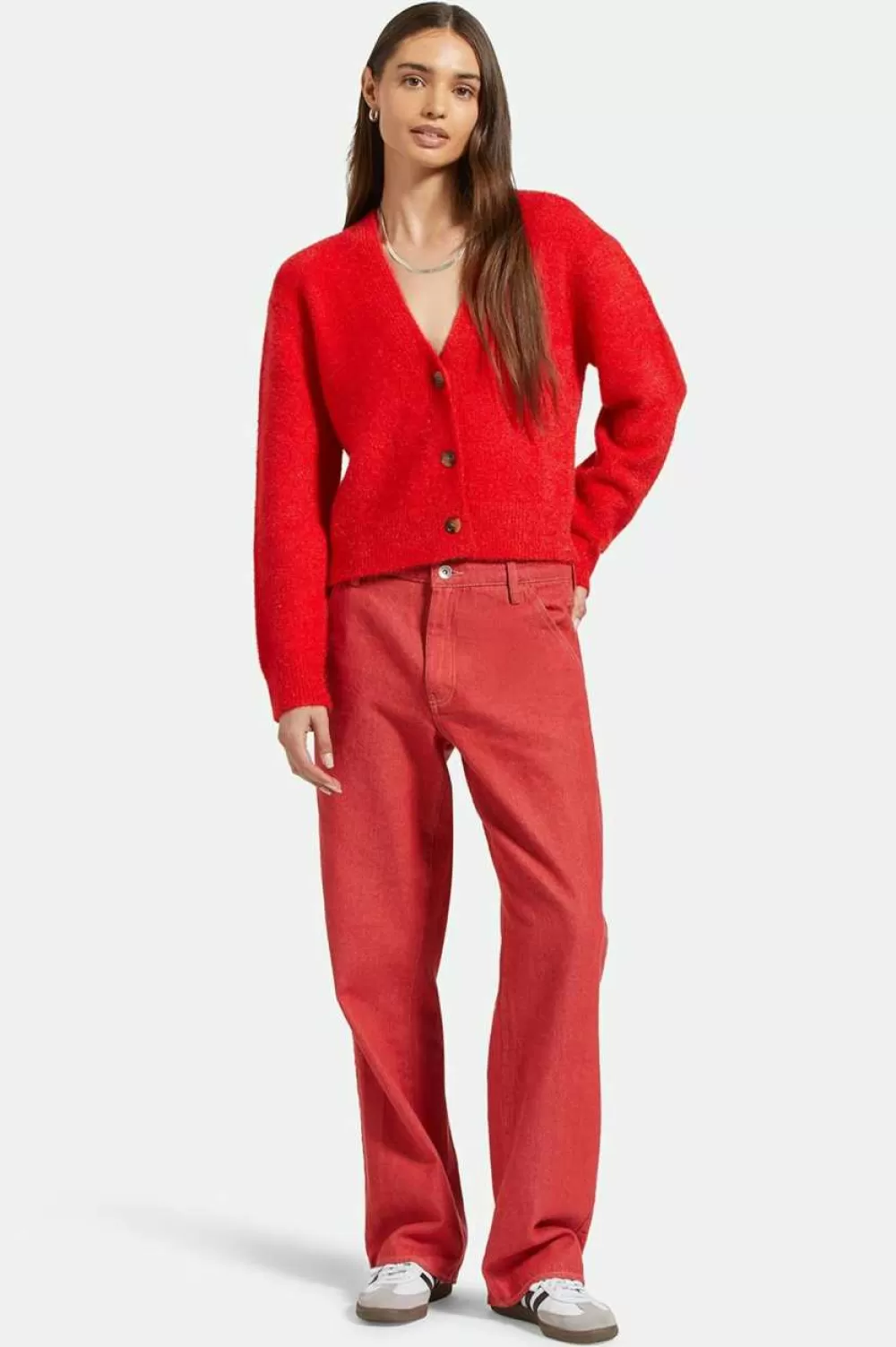 Brixton Essex - Pantaloni da Pittore Comodi Donna, Moda Casual con Tasca Laterale