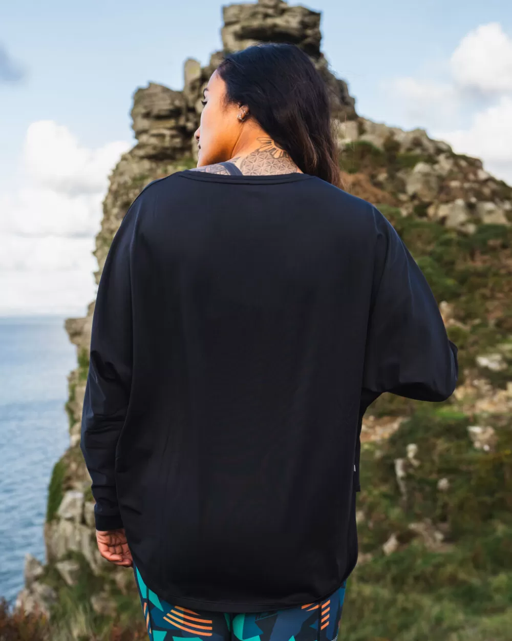 Passenger Hatha Maglia Sportiva Elegante per Donna - Tessuto Riciclato Eco-Friendly, Comoda e Funzionale per Attività Dinamiche