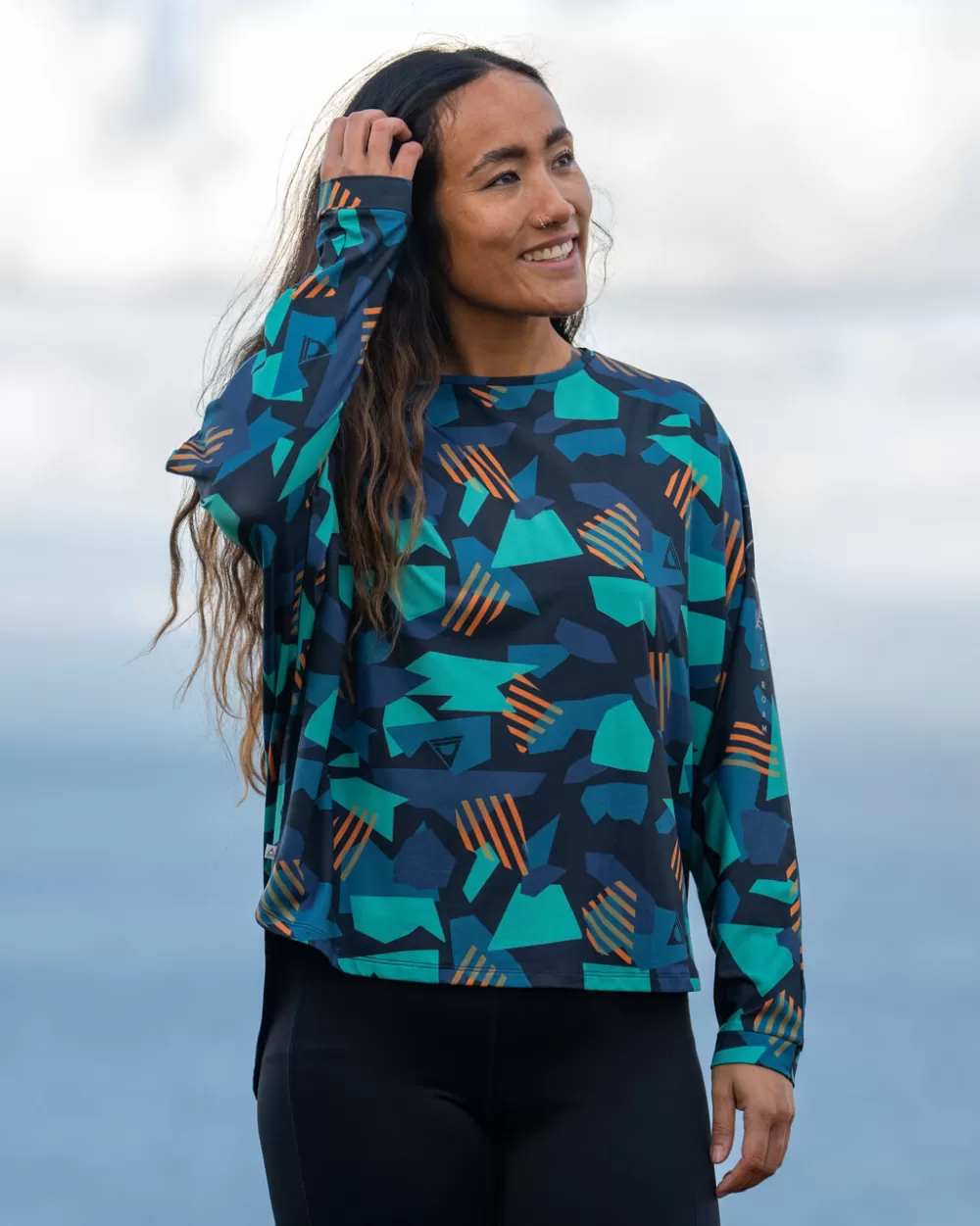 Maglietta Sportiva Hatha Donna in Tessuto Ecosostenibile - Comfort e Stile per il Fitness