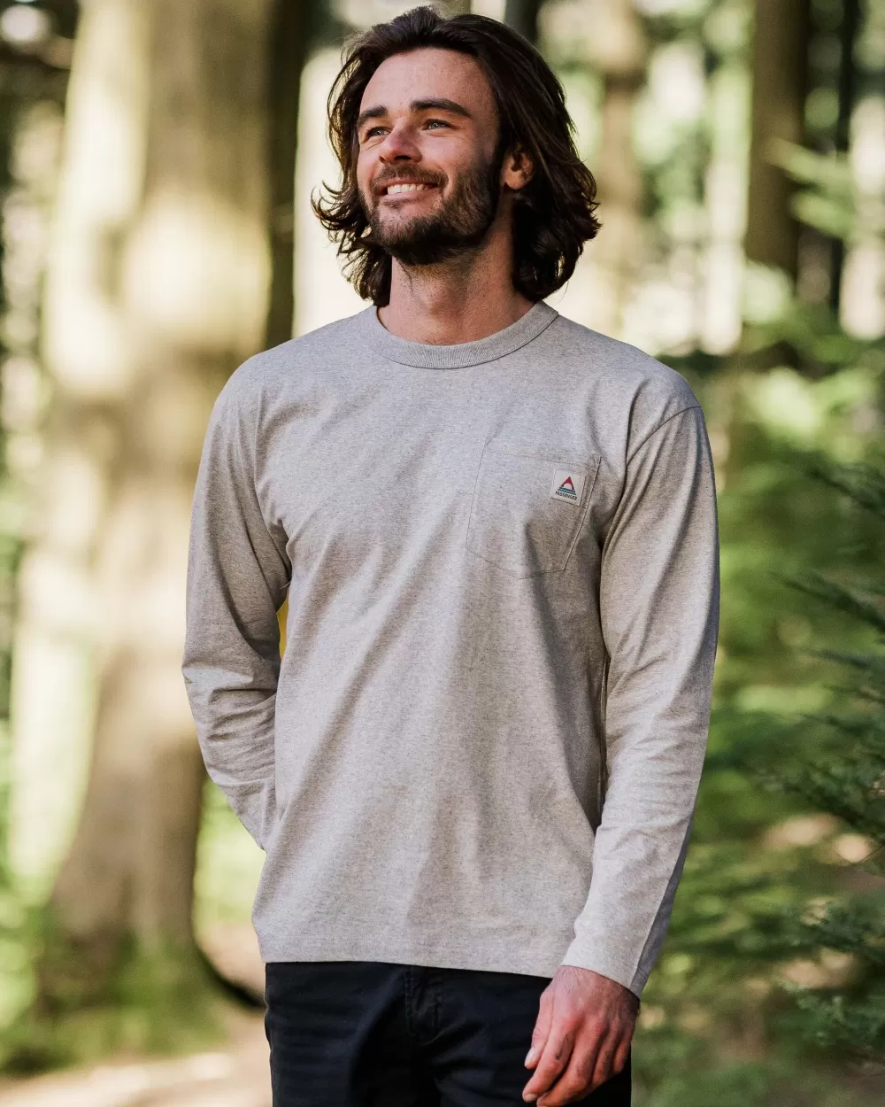 Maglia Vintage Manica Lunga Comoda – Passenger Tessuto Riciclato Sostenibile