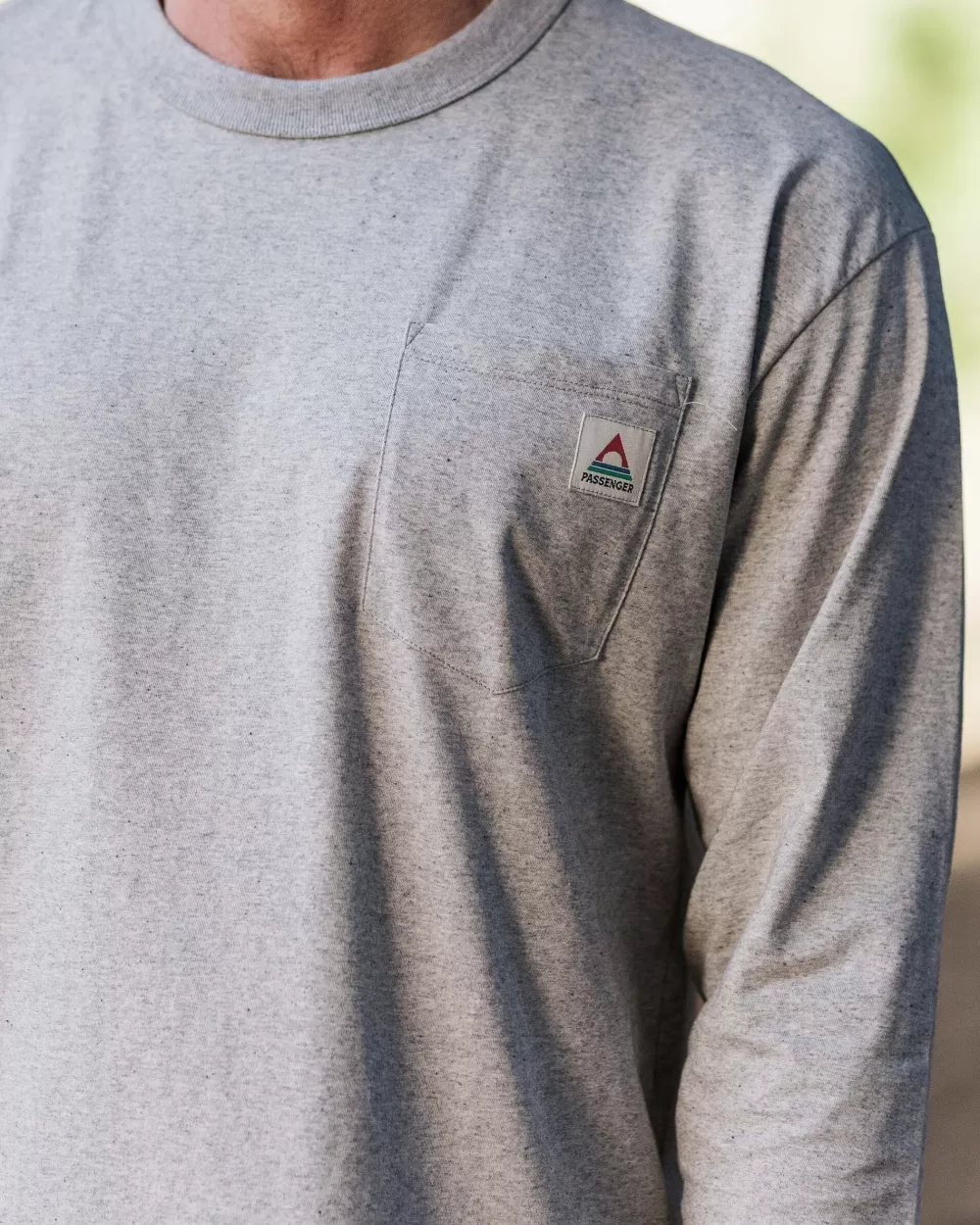 Maglia Vintage Manica Lunga Comoda – Passenger Tessuto Riciclato Sostenibile