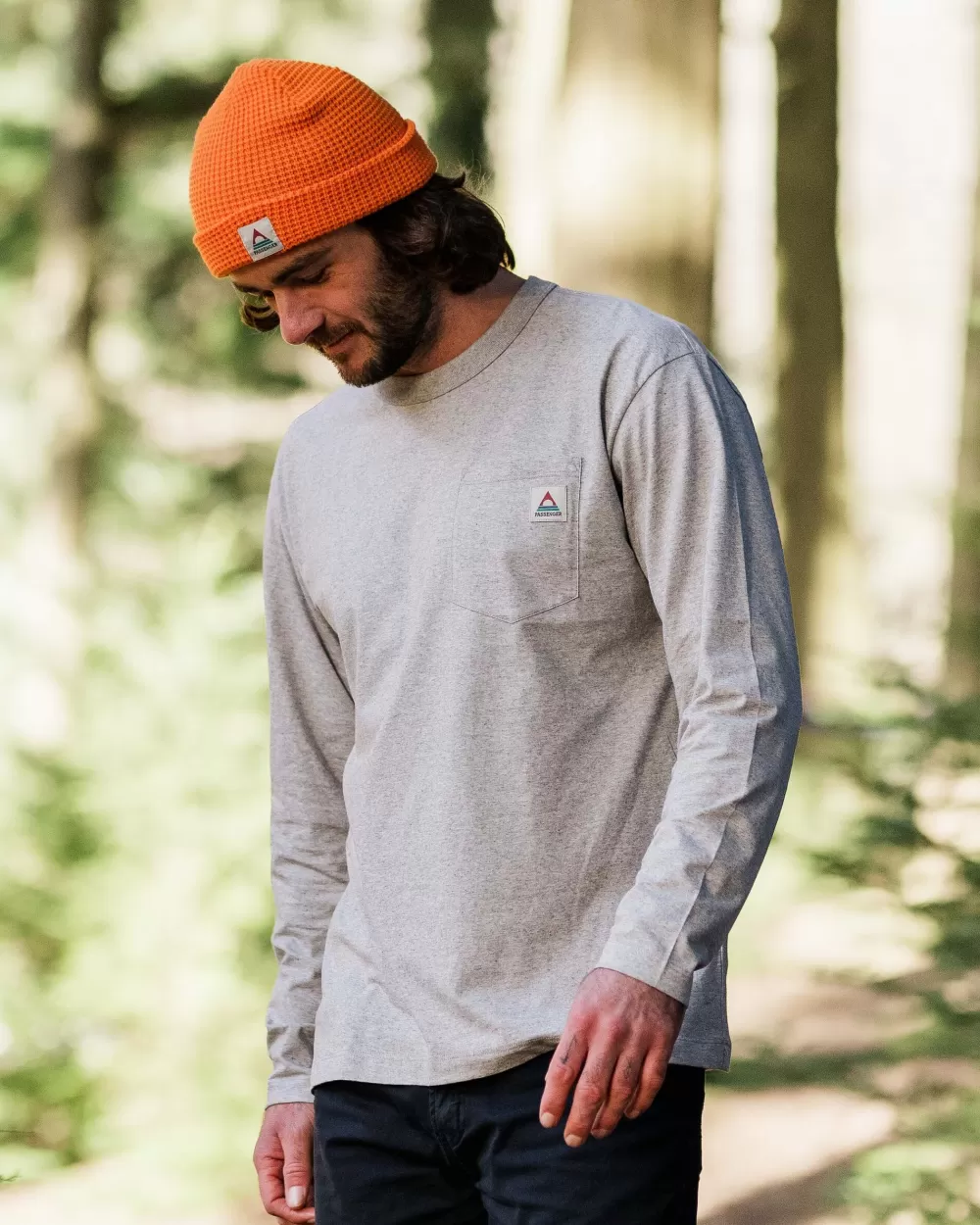 Maglia Vintage Manica Lunga Comoda – Passenger Tessuto Riciclato Sostenibile