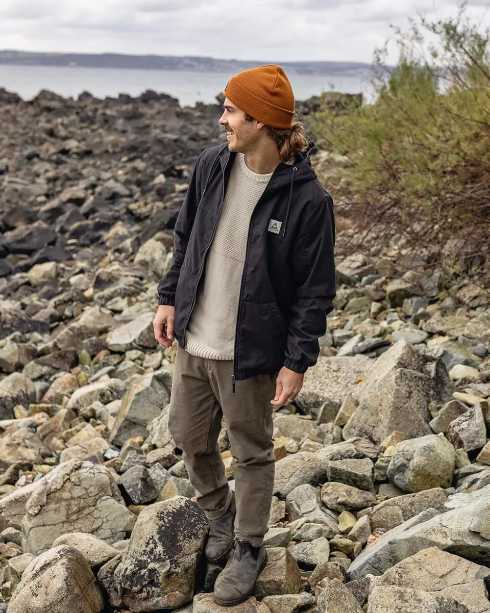 Horizon Parka Impermeabile per Esplorazioni Urbane - Giacca Tecnica Viaggiatore

（：