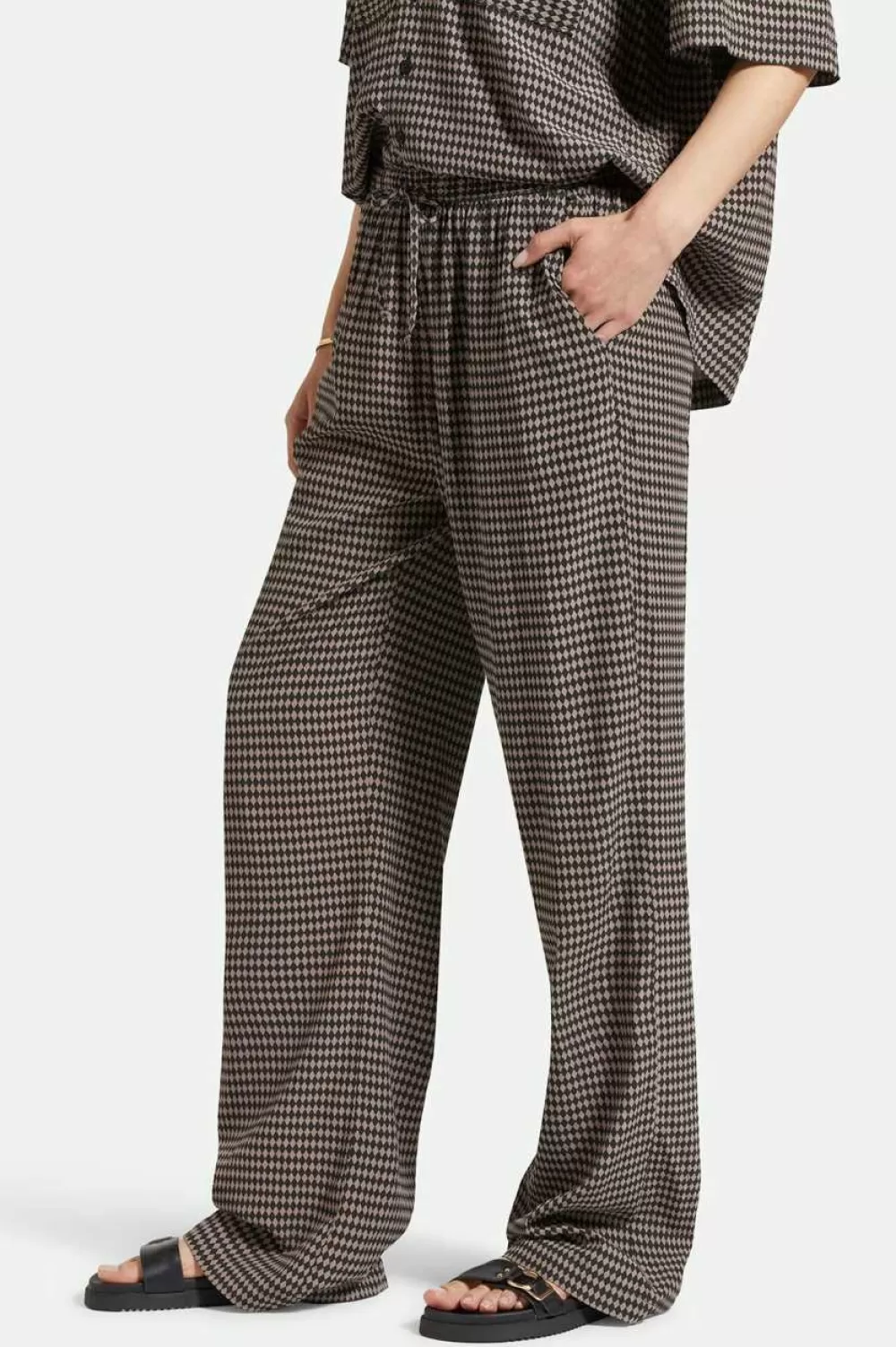 Brixton Pantaloni Donna Relax Hudson - Modello Casual Elegante Confortevole per Tempo Libero e Uso Quotidiano
