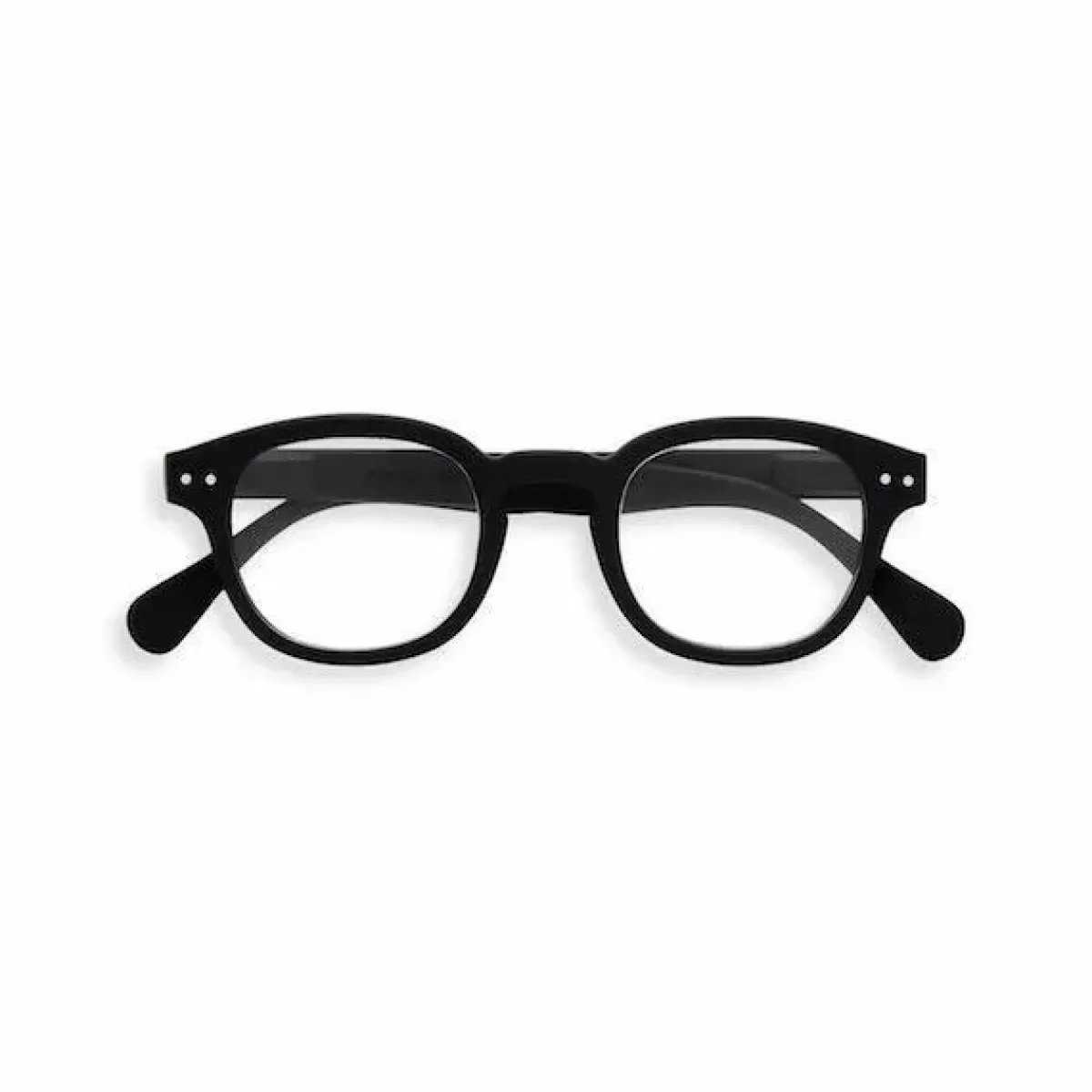 Occhiali da Lettura Eleganti Dame Danefæ +1.5 - Izipizi Nero Opaco con Design Moderno