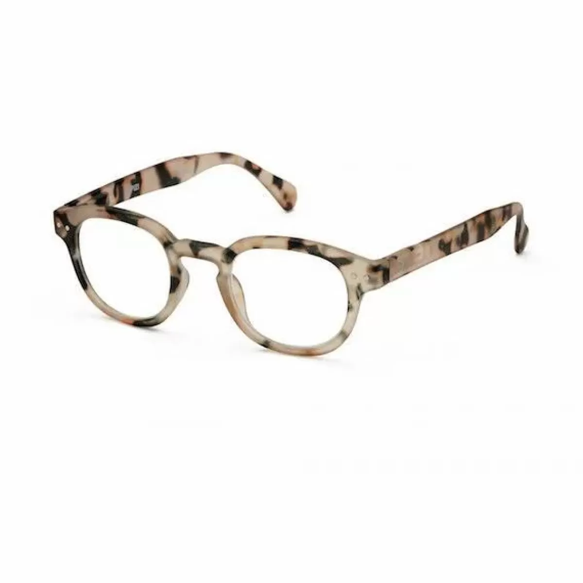 Izipizi Occhiali da Lettura +1.00 Dame Danefæ - Modello Elegante in Tartaruga Chiaro, Comodi e Leggeri
